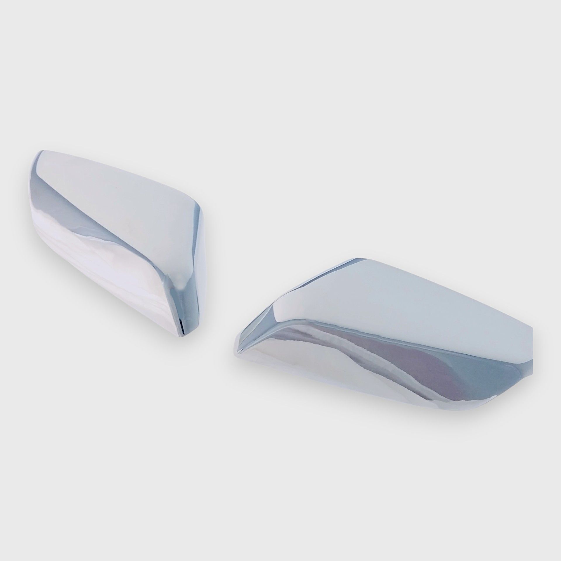 16-25 Chevrolet Malibu 2 Piece Top Chrome Tape-on Mirror Cover