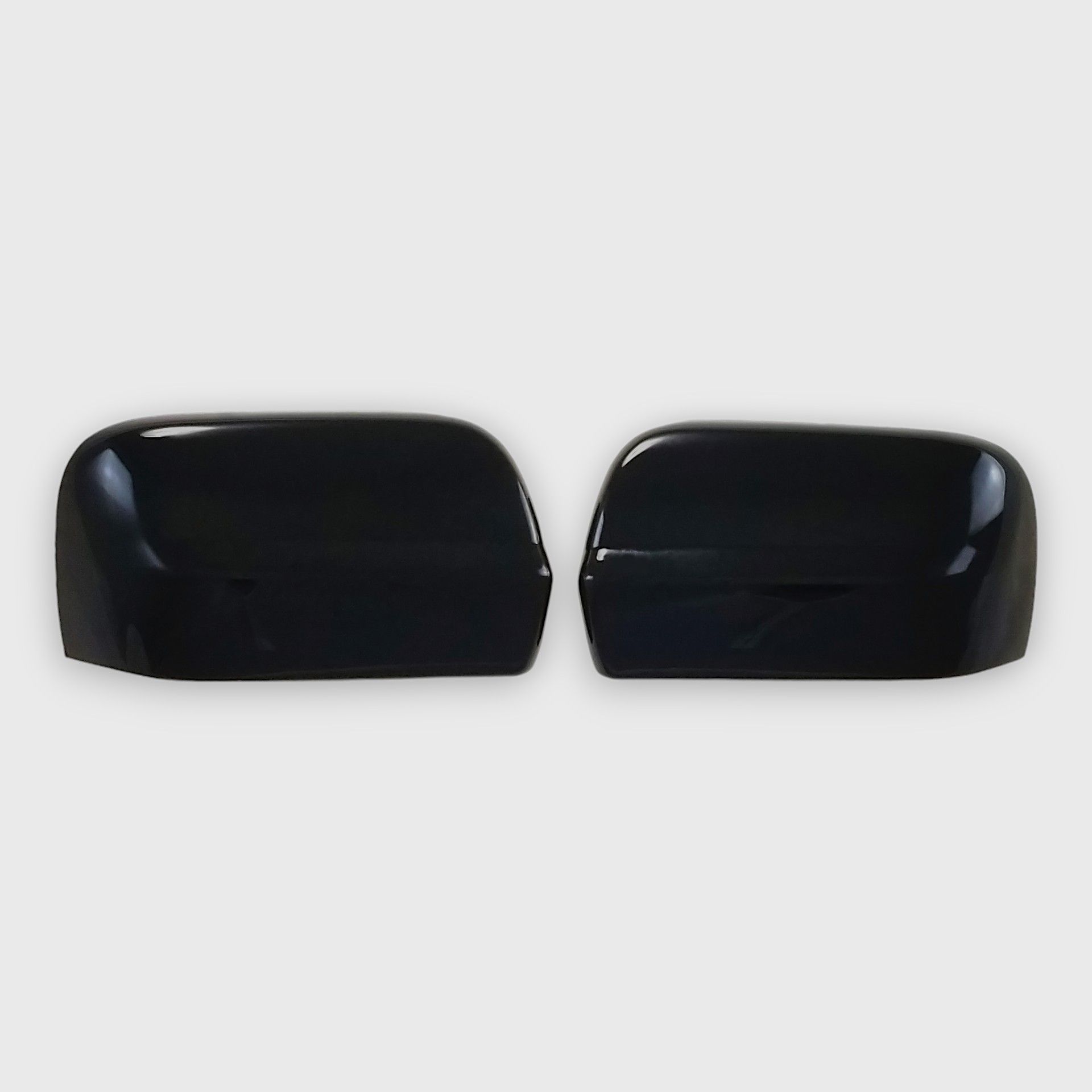 17-24 Nissan TITAN Non-Tow Style 2 Piece No Turn Signal Top Gloss Black Tape-on Mirror Cover