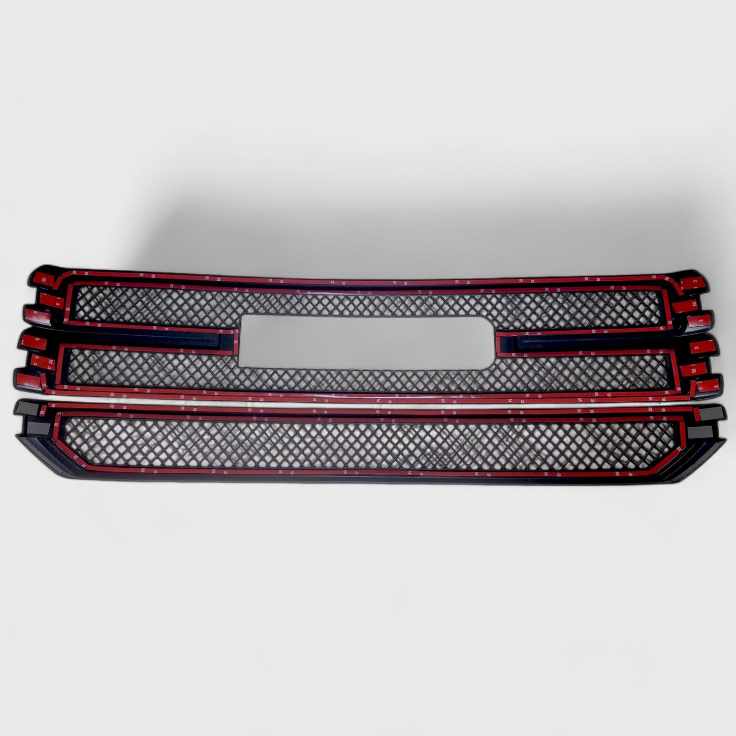 ABS6471BLK Gloss Black Grille Overlay for 16-18 GMC Sierra ABS6471BLK Gloss Black Grille Overlay for 16-18 GMC Sierra