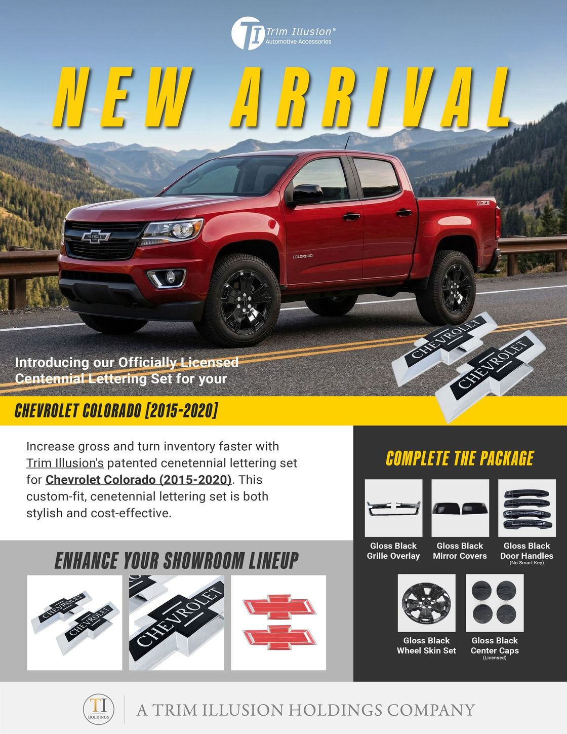 CBT6721-6714BLK(Chevrolet Colorado) New Arrival Flyer