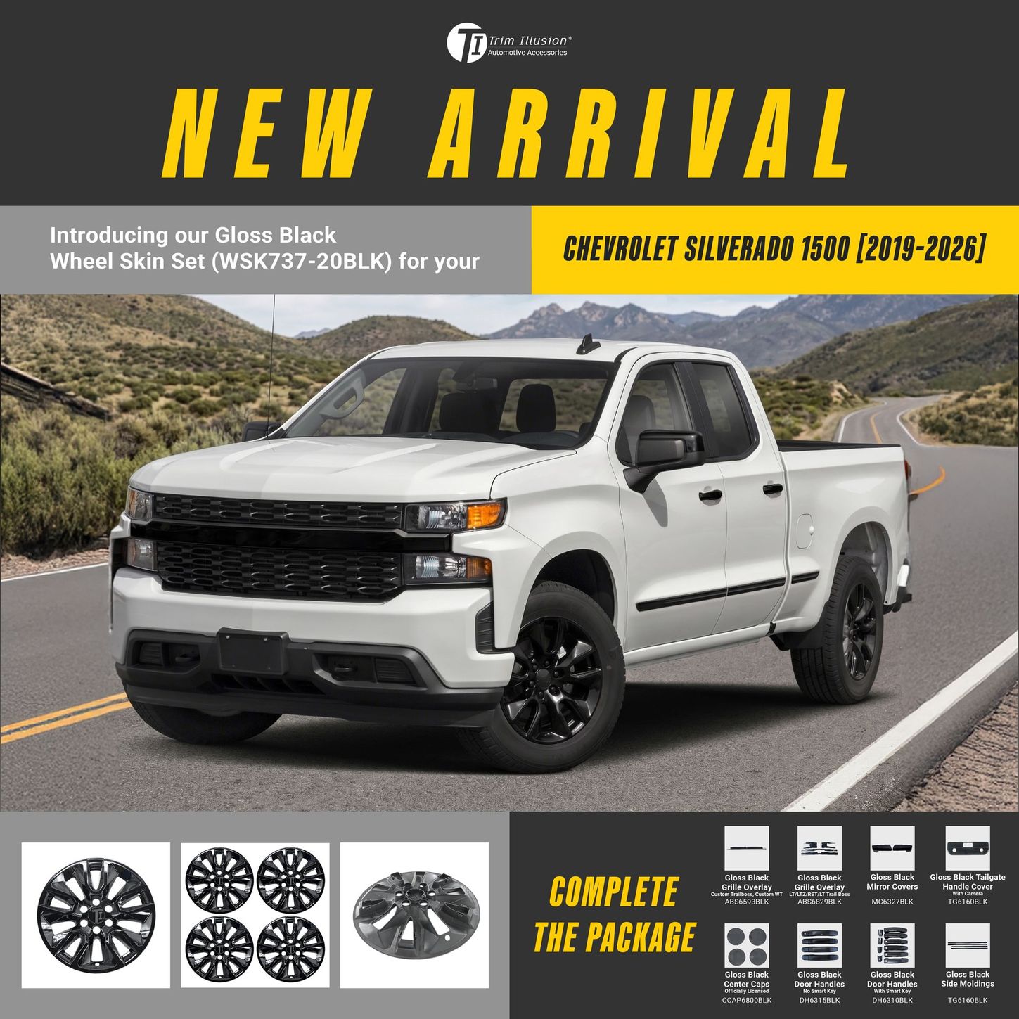 WSK737-20BLK (Chevrolet Silverado 1500)