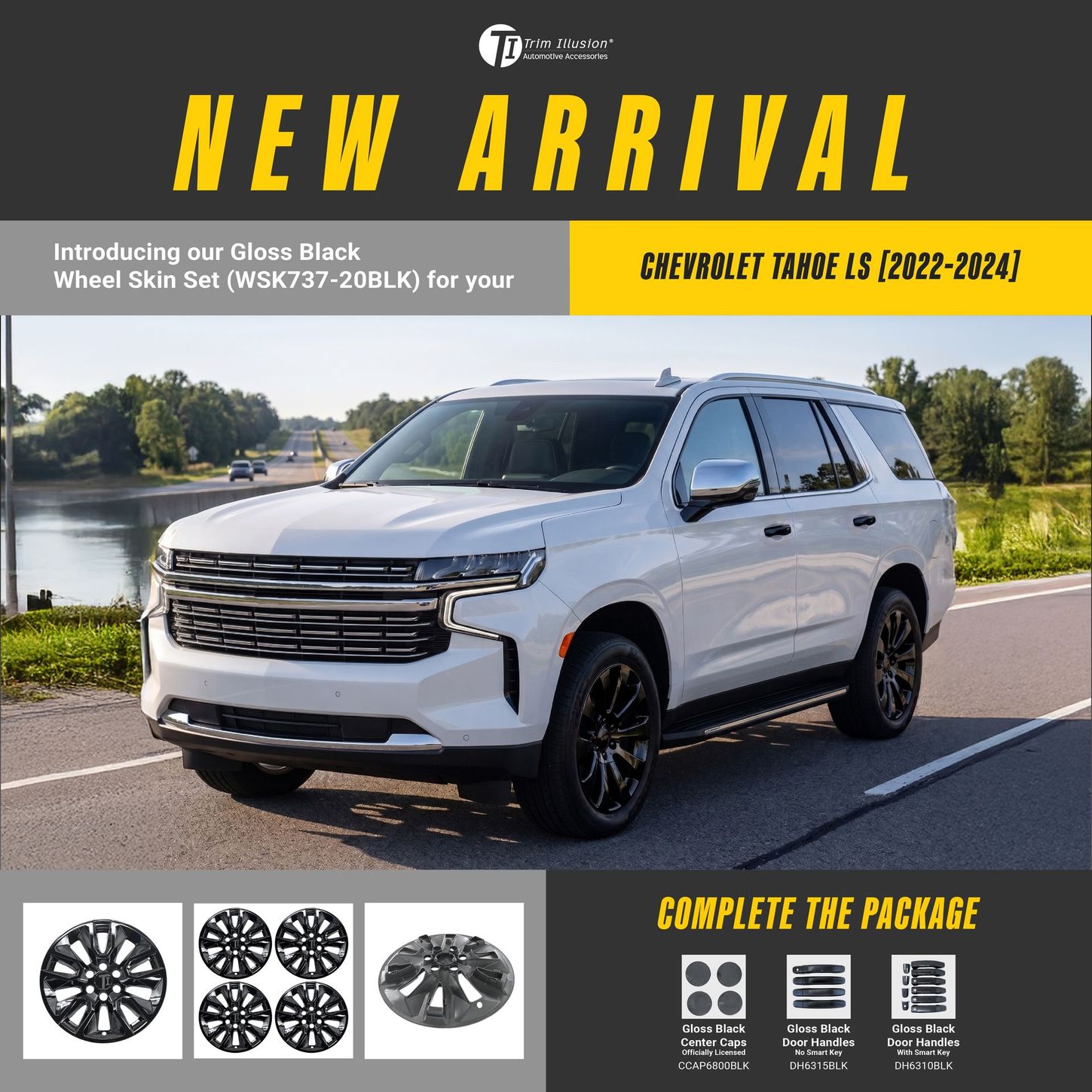 WSK737-20BLK (Chevrolet Tahoe)