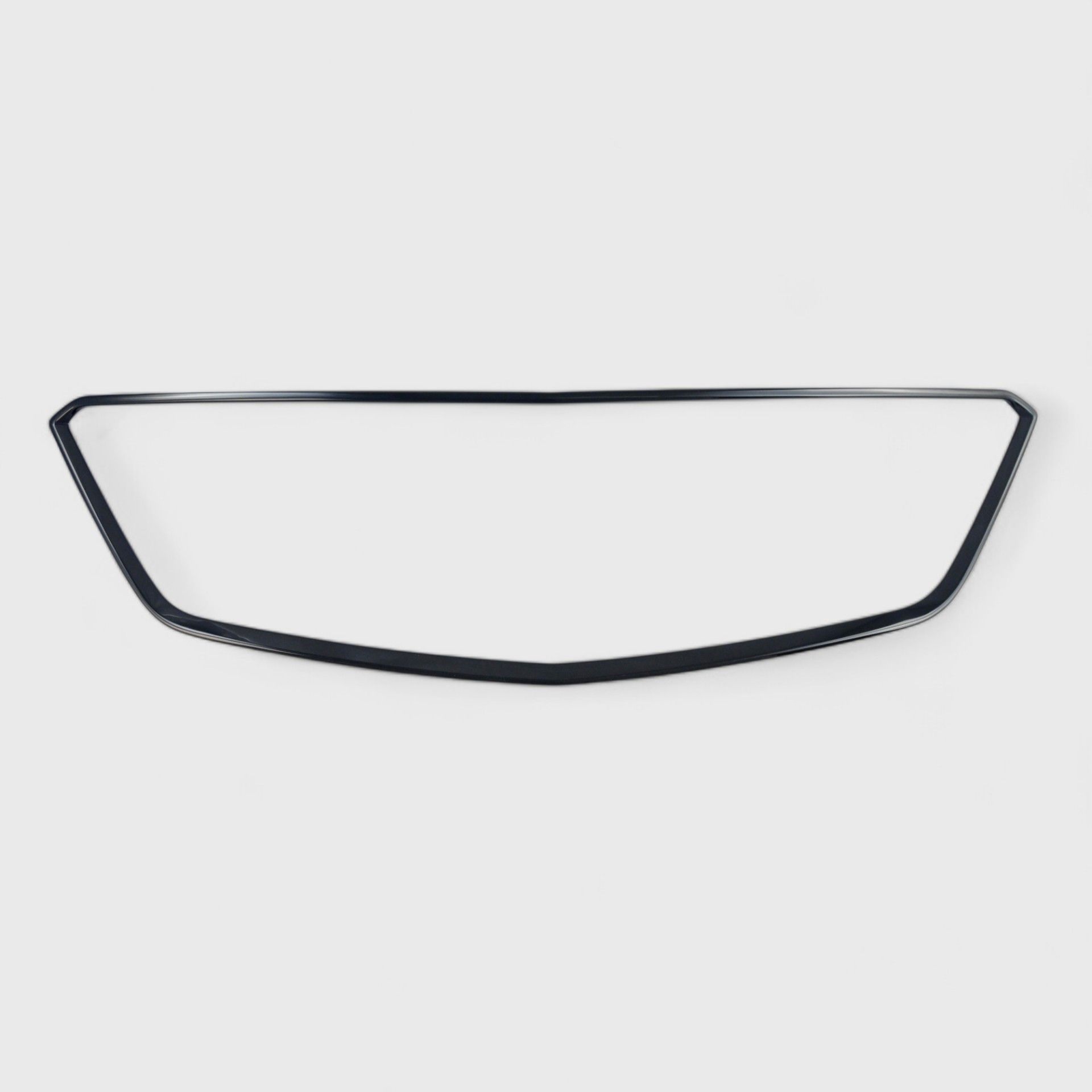 19-23 Cadillac XT4 1 Piece Gloss Black Tape-on Grille Overlay