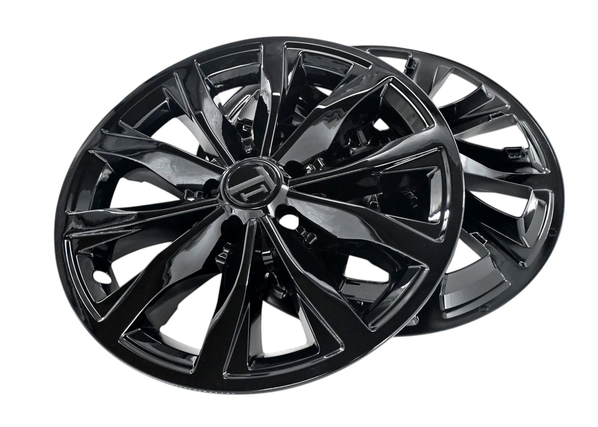23-25 Honda CR-V 8 PCS Gloss Black Snap-on Wheel Skin Set