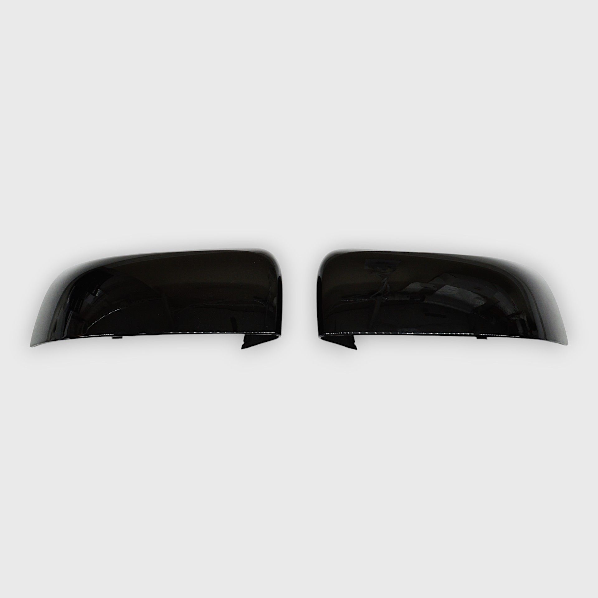 19-23 Ford Ranger 2 Piece No Turn Signal Top Gloss Black Replacement Mirror Cover