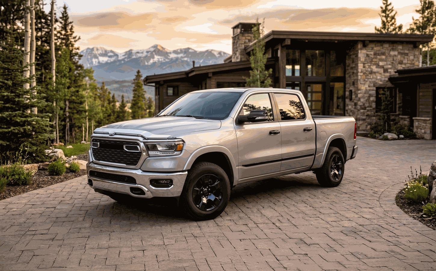 RAM 1500 Big Horn (2026) DH6357BLK MC6290BLK WSK762-18BLK SM6106BLK After