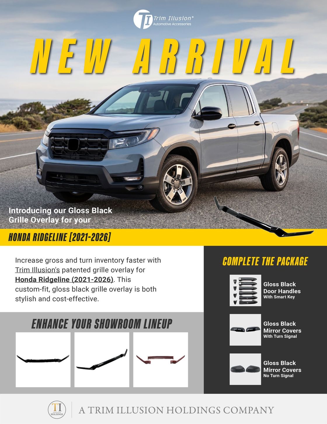 ABS6838BLK (Honda Ridgeline) New Arrival Flyer