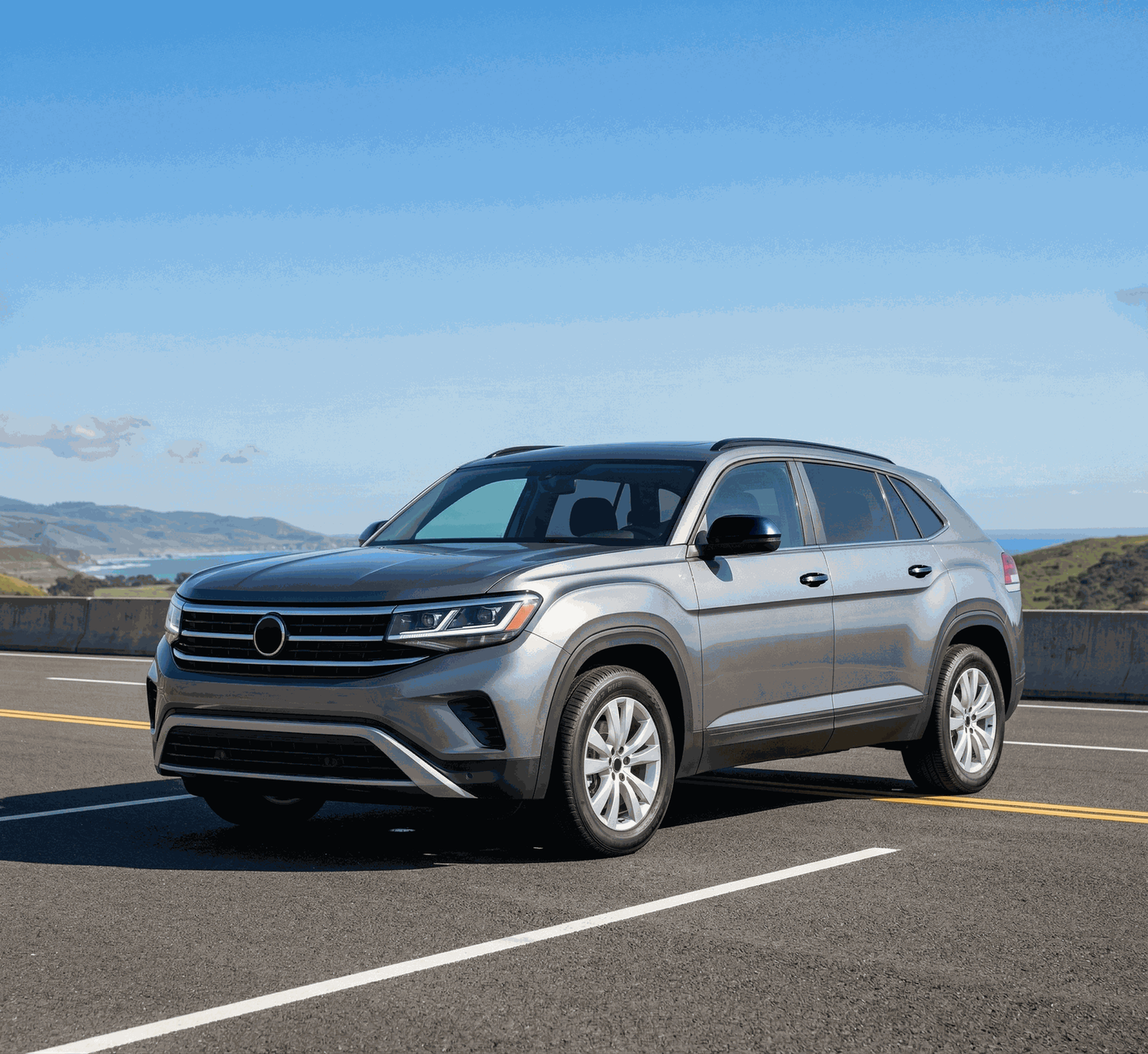 Volkswagen atlas cross sport 2020-2025 DH6348BLK MC6381BLK