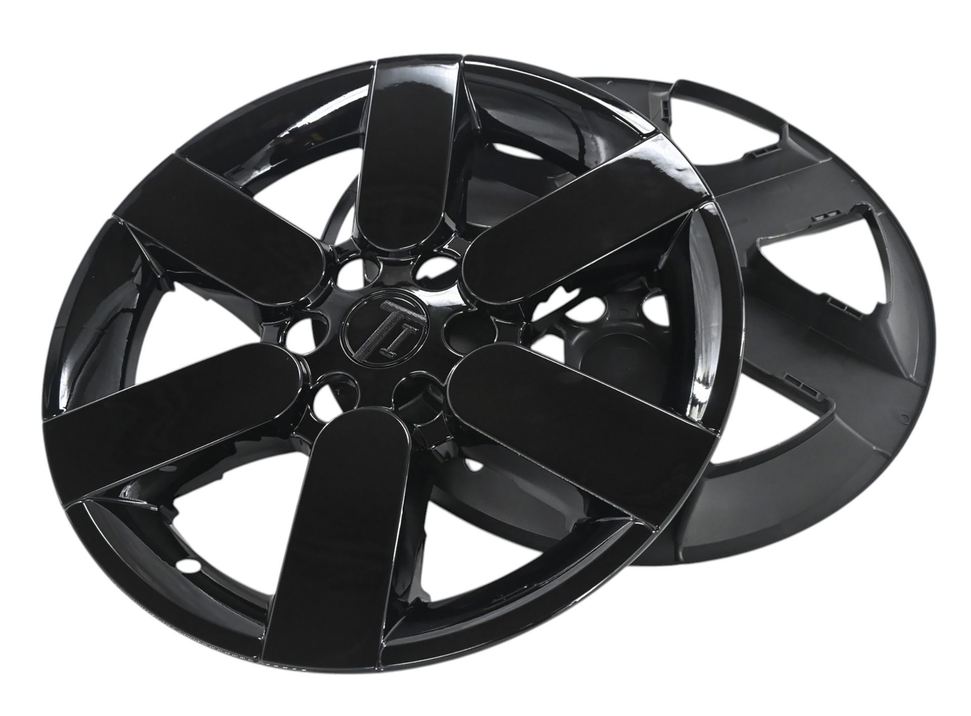24-26 Honda Prologue 8 PCS Gloss Black Snap-on Wheel Skin Set
