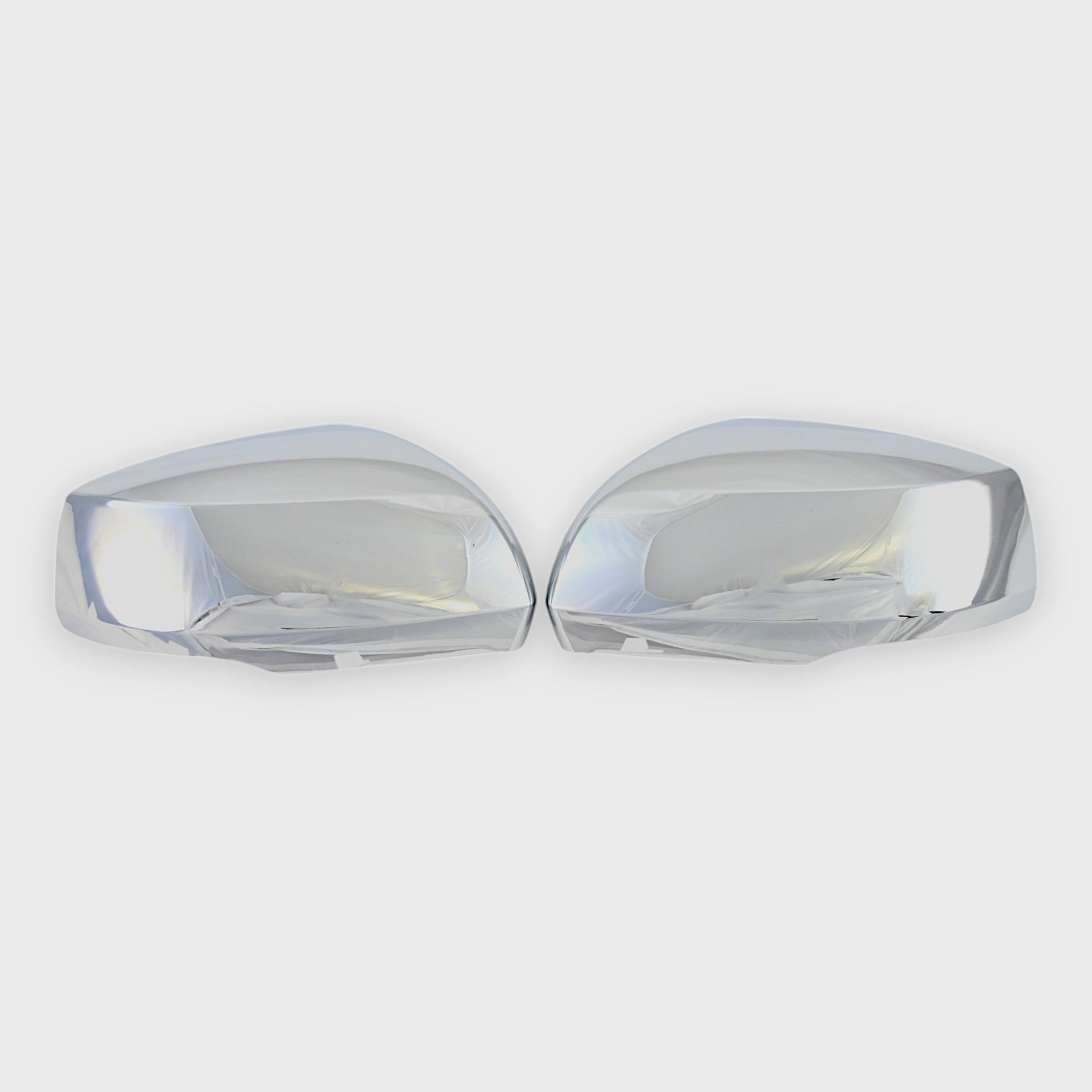 21-25 Jeep Grand Cherokee L, 22-26 Jeep Grand Cherokee 2 Piece Full Chrome Replacement Mirror Cover