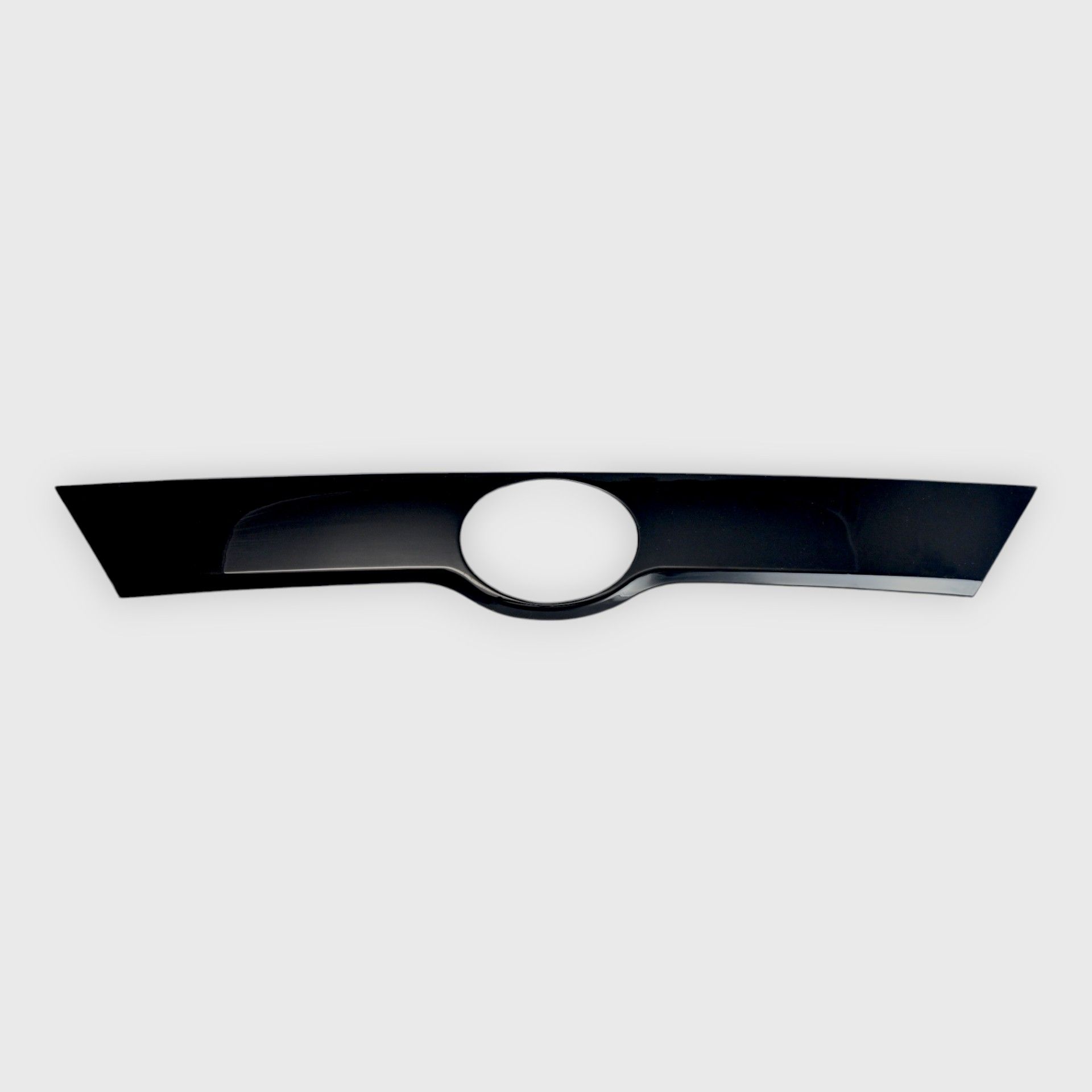 13-19 Toyota Highlander No Smart Key 1 Piece Gloss Black Tailgate Molding