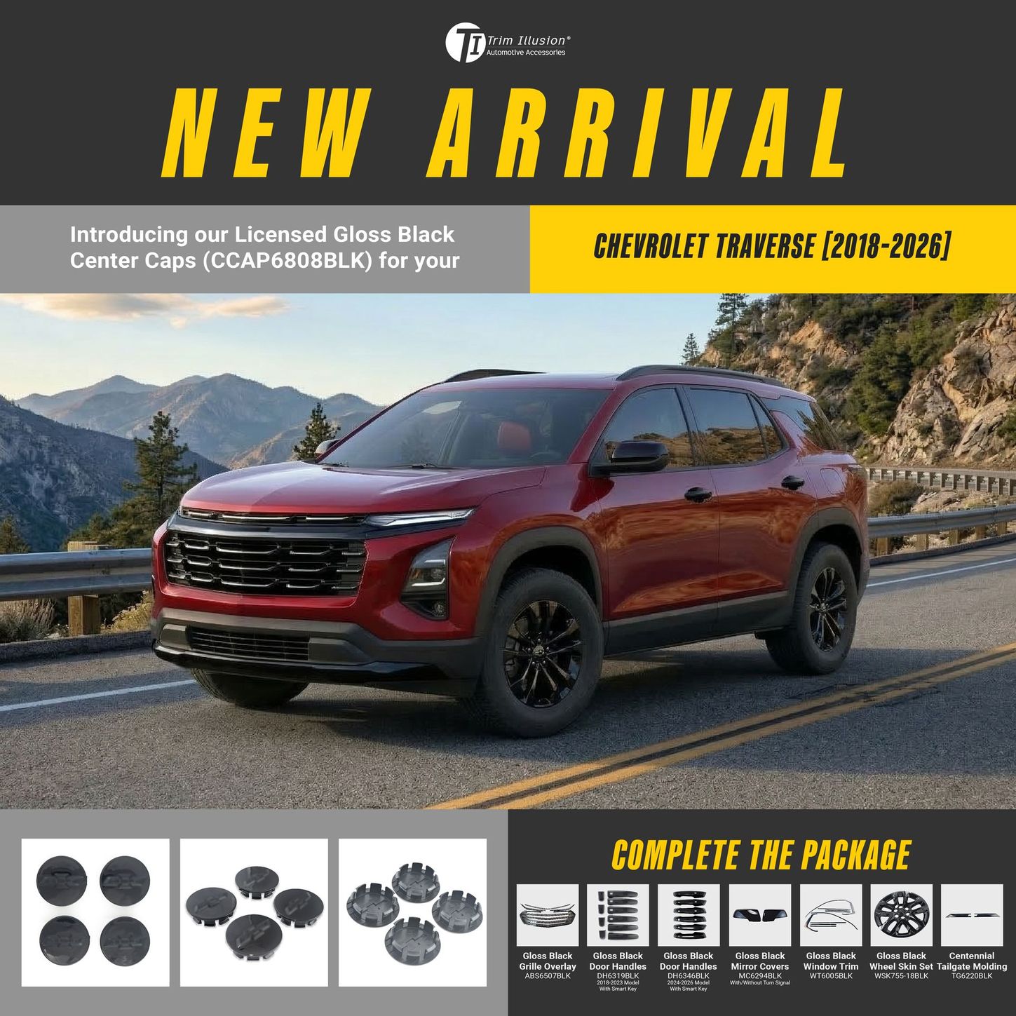 CCAP6808BLK (Chevrolet Traverse)