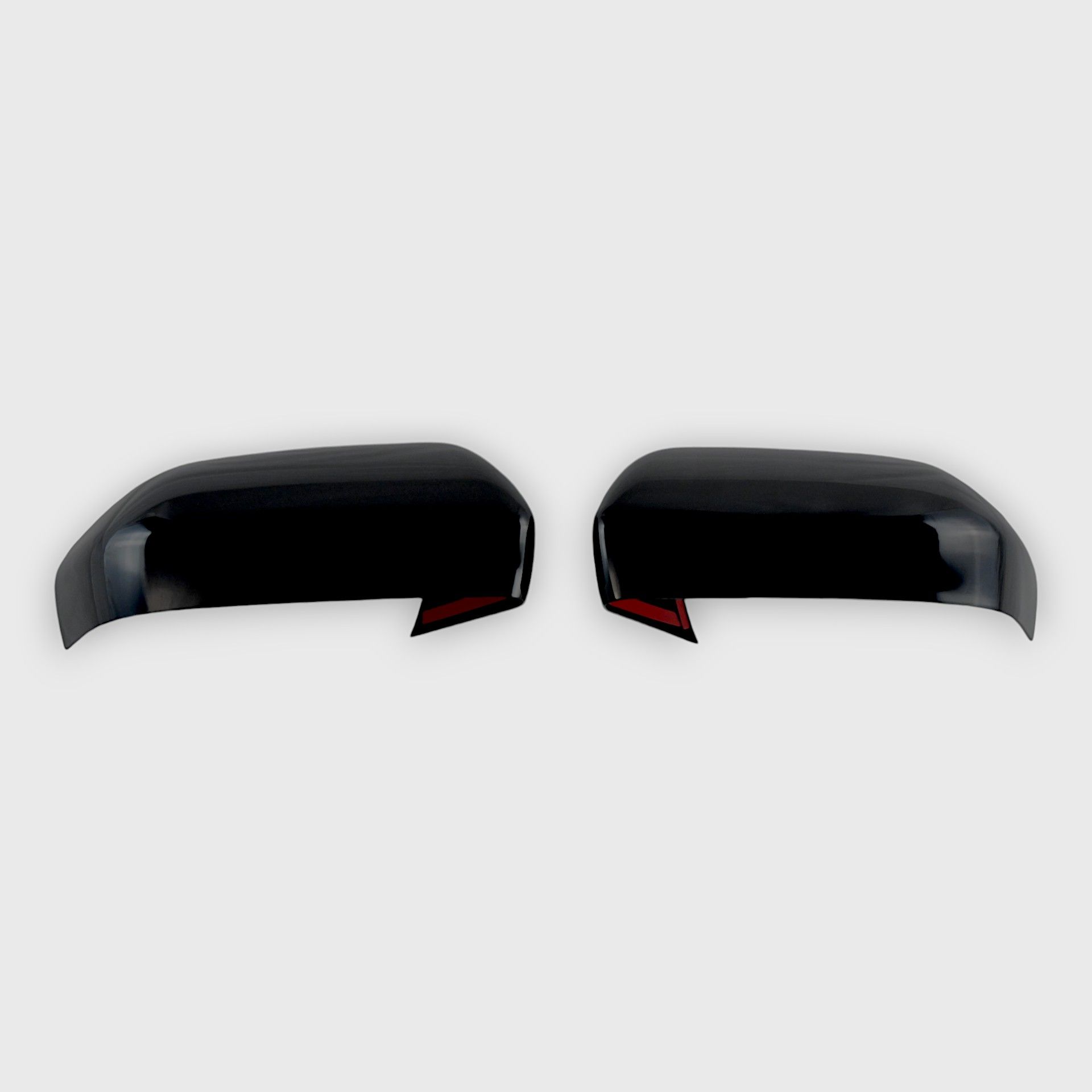 18-25 Ford Expedition, 18-25 Lincoln Navigator 2 Piece No Turn Signal Gloss Black Tape-on Mirror Cover