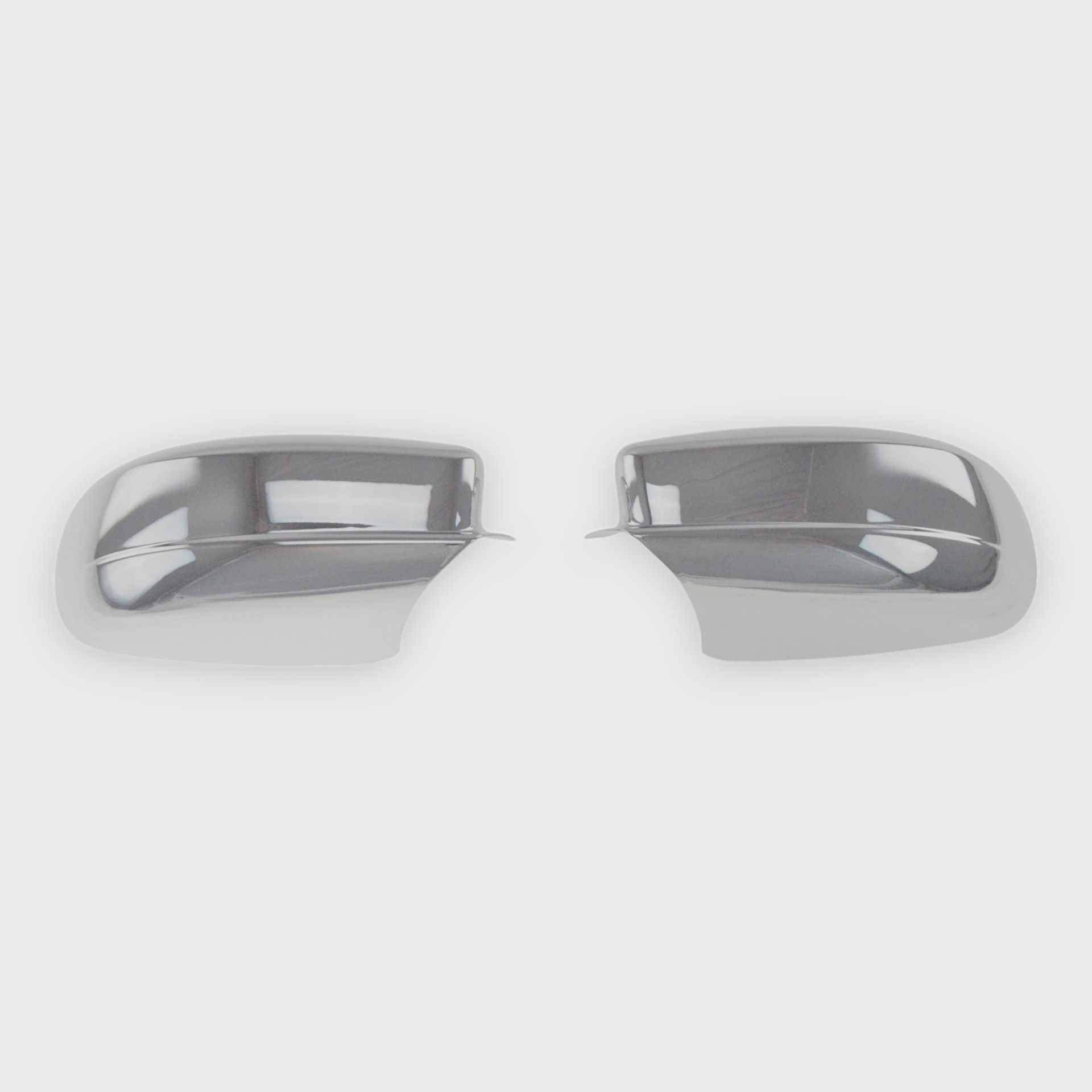 11-14 Chrysler 200, 11-23 Chrysler 300, 11-23 Dodge Charger 2 Piece No Turn Signal Full Chrome Tape-on Mirror Cover