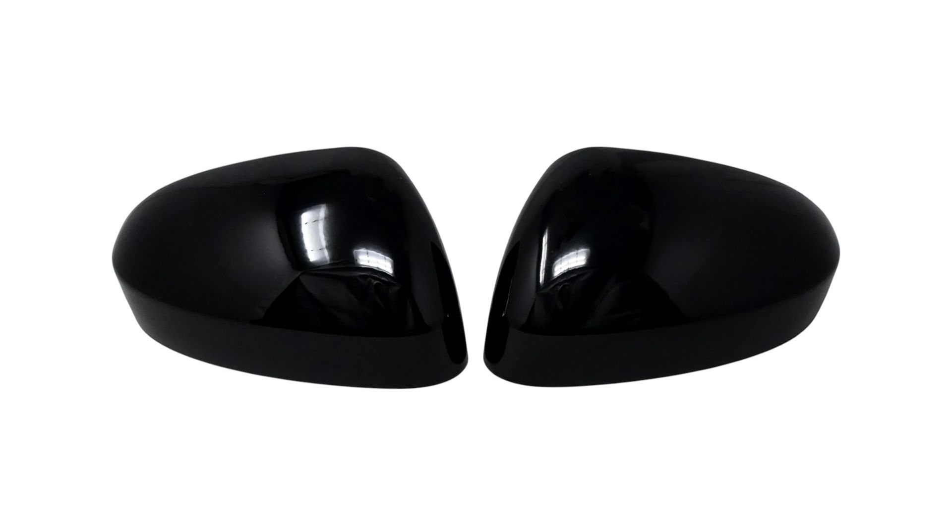 25-26 Nissan Kicks 2 Piece No Turn Signal Top Gloss Black Tape-on Mirror Cover