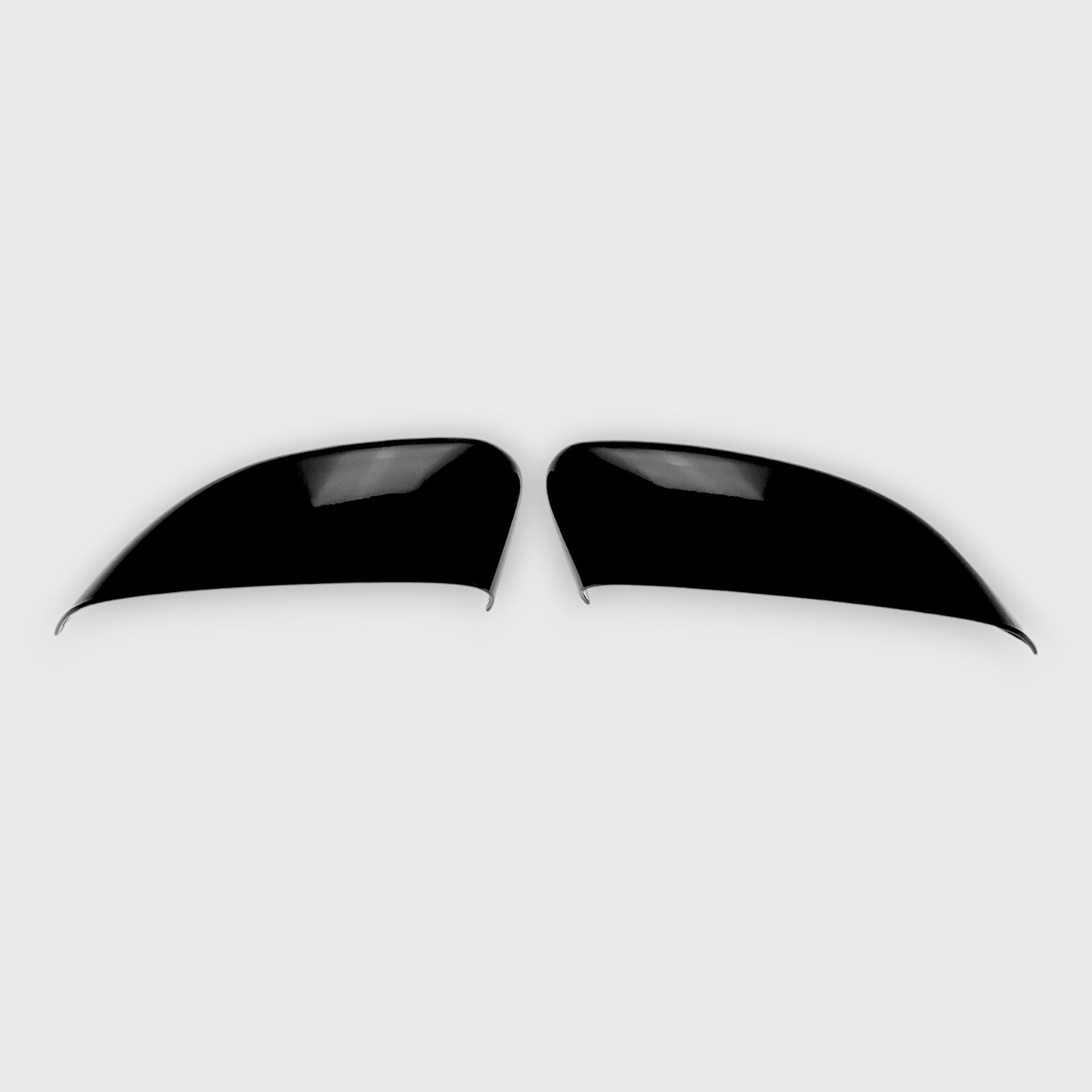 10-19 Ford Taurus 2 Piece Top Gloss Black Tape-on Mirror Cover