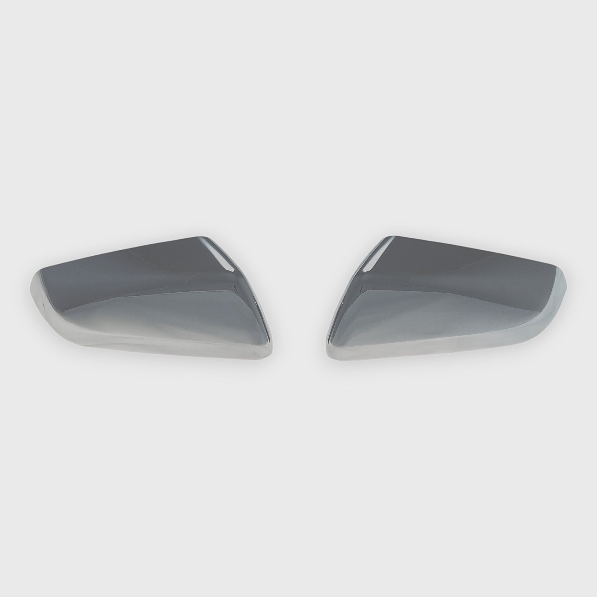 18-24 Chevrolet Equinox, 18-24 GMC Terrain 2 Piece Top Chrome Tape-on Mirror Cover