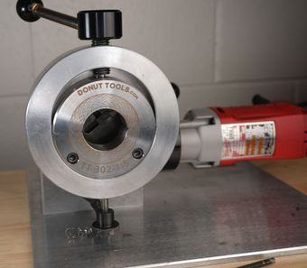 TriTool 302 machine with 1.5" collet