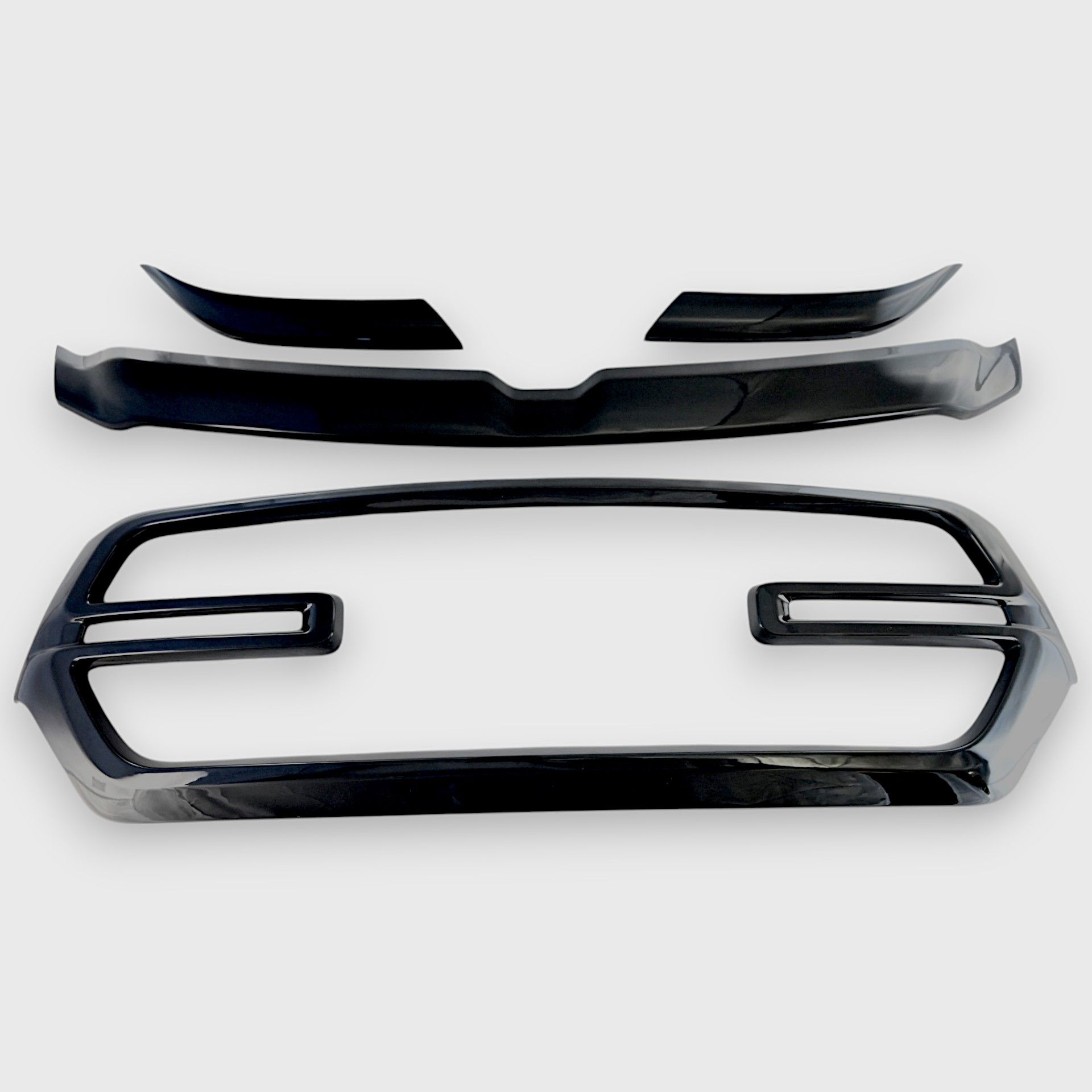 19-24 Ram 1500 4 Piece Gloss Black Tape-on Grille Overlay