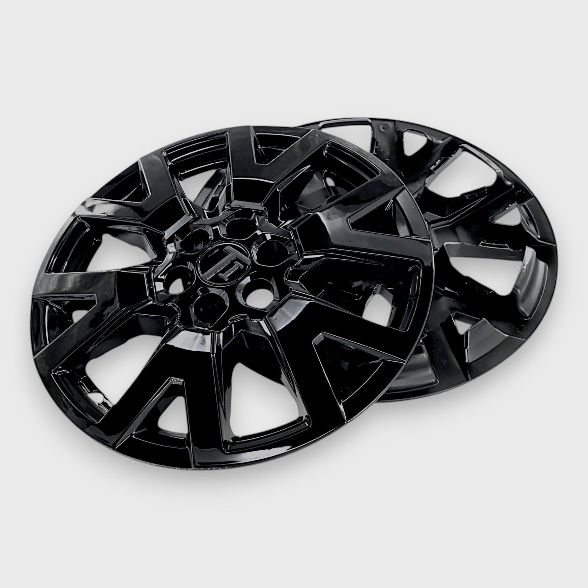 20-23 GMC Acadia 8 Piece Gloss Black Snap-on Wheel Skin Set