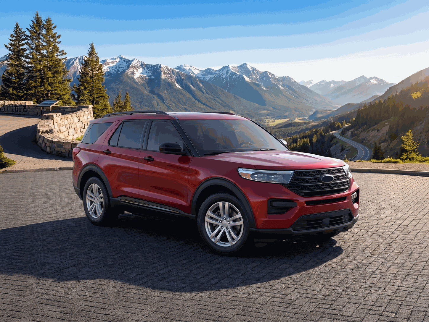 Ford Explorer (2020-2024) ABS6505BLK DH6309BLK MC6313BLK SM6104BLK After