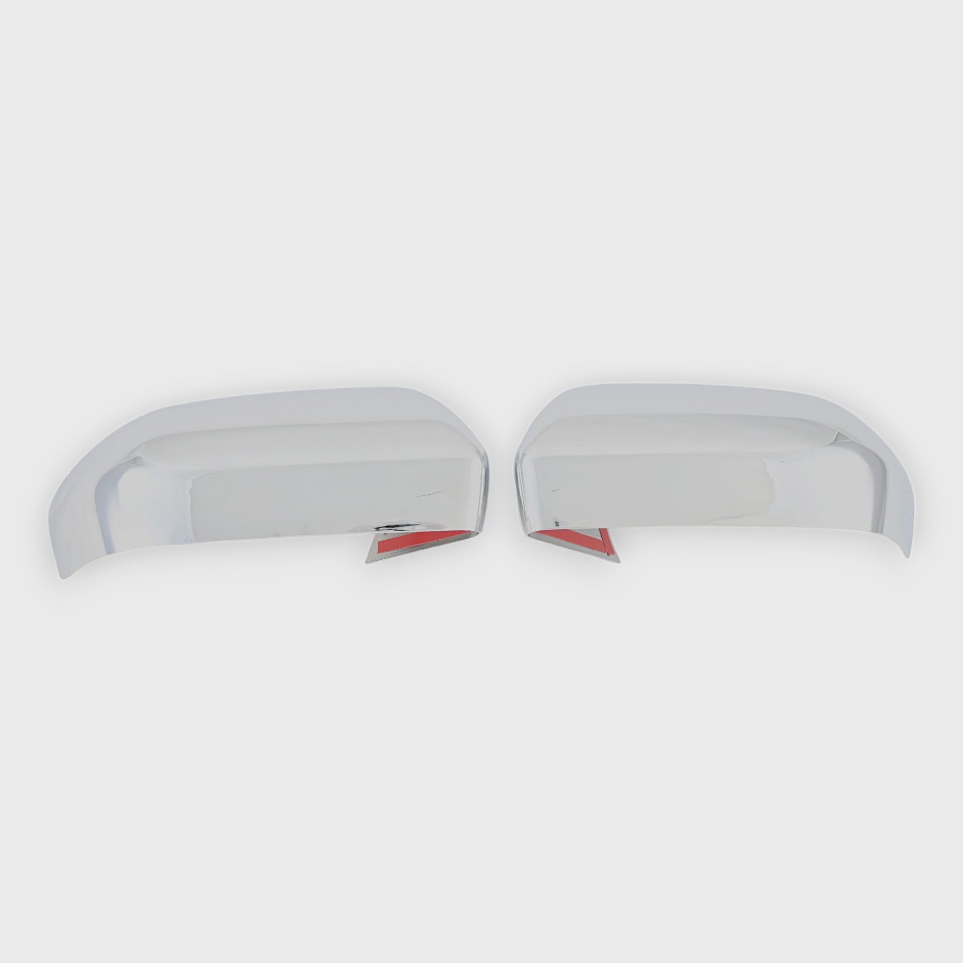 18-25 Ford Expedition, 18-25 Lincoln Navigator 2 Piece No Turn Signal Chrome Tape-on Mirror Cover