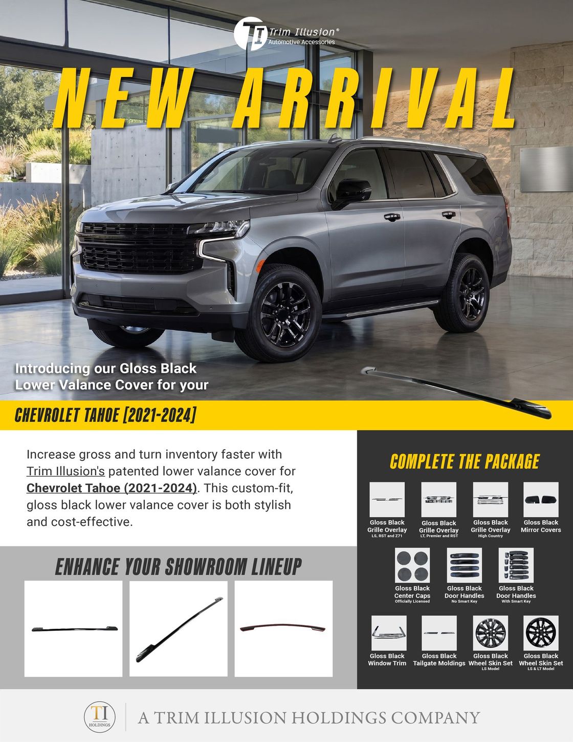 LV6001BLK (Chevrolet Tahoe) New Arrival Flyer