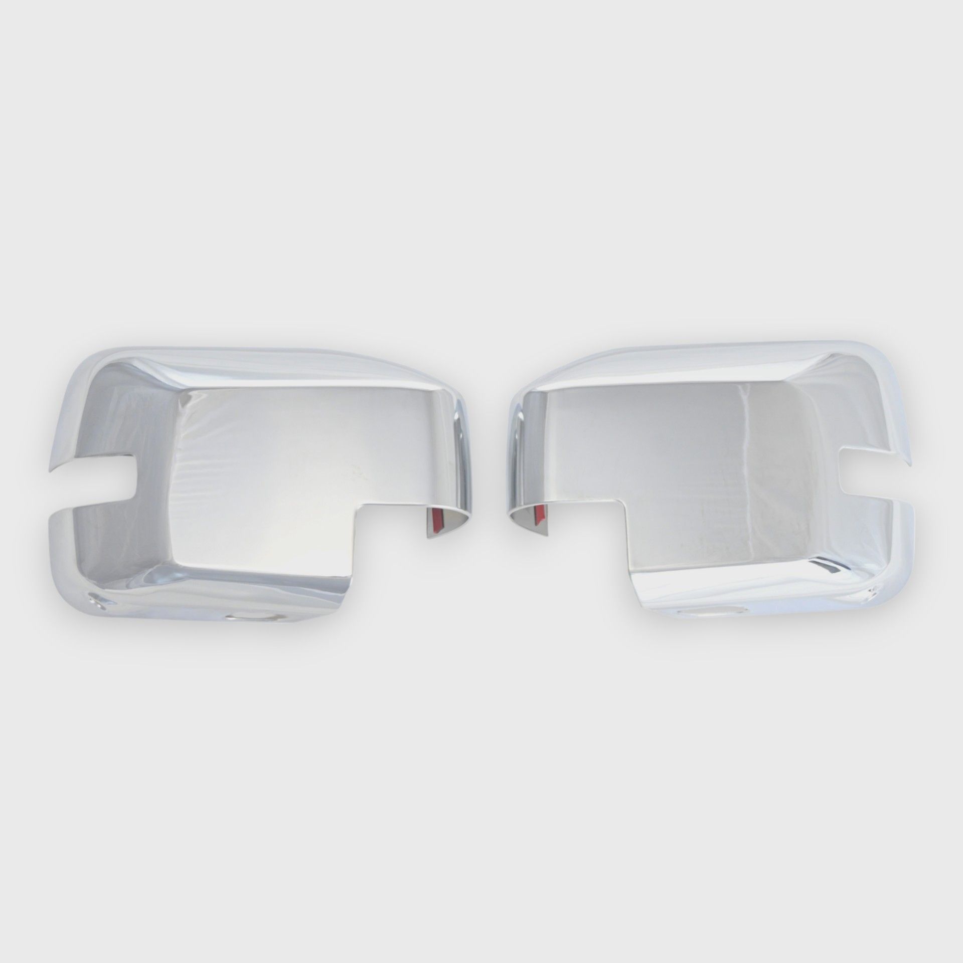 21-25 Ford Bronco With or W/O Camera 2 Piece With Turn Signal Full Chrome Tape-on Mirror Cover