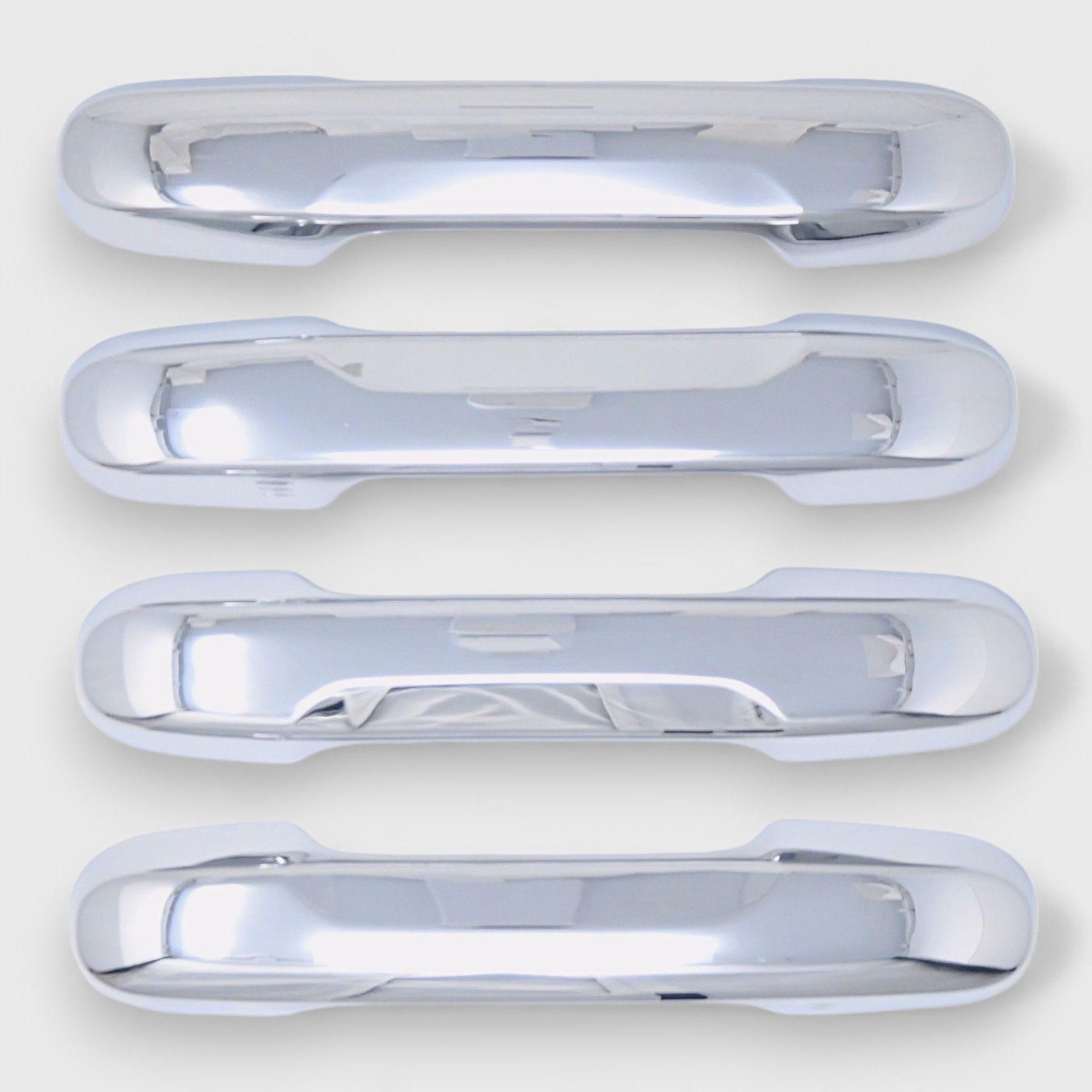 23-26 Honda Pilot, 2026 Honda Passport Works over Keyless Sensors 4 Piece Chrome Snap-on Patented Door Handle Cover