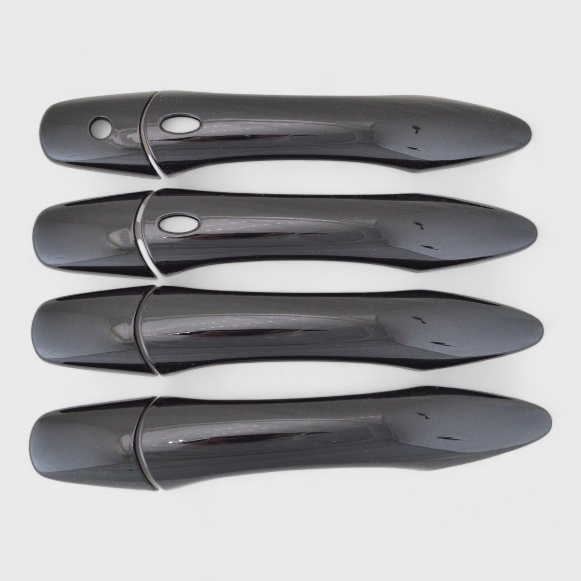 14-24 INFINITI QX80, 14-21 INFINITI QX60, 14-20 INFINITI QX70, 17-24 Nissan Armada W/ Smart Key 8 Piece Gloss Black Snap-on W/Tape Patented Door Handle Cover