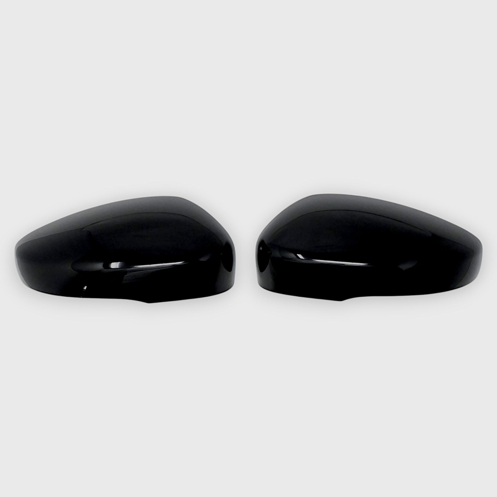 17-26 Chrysler Pacifica 2 Piece With Turn Signal Top Gloss Black Tape-on Mirror Cover
