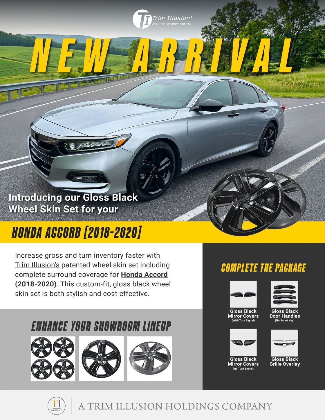 WSK735-19BLK (Accrod 18-20) New Arrival Flyer
