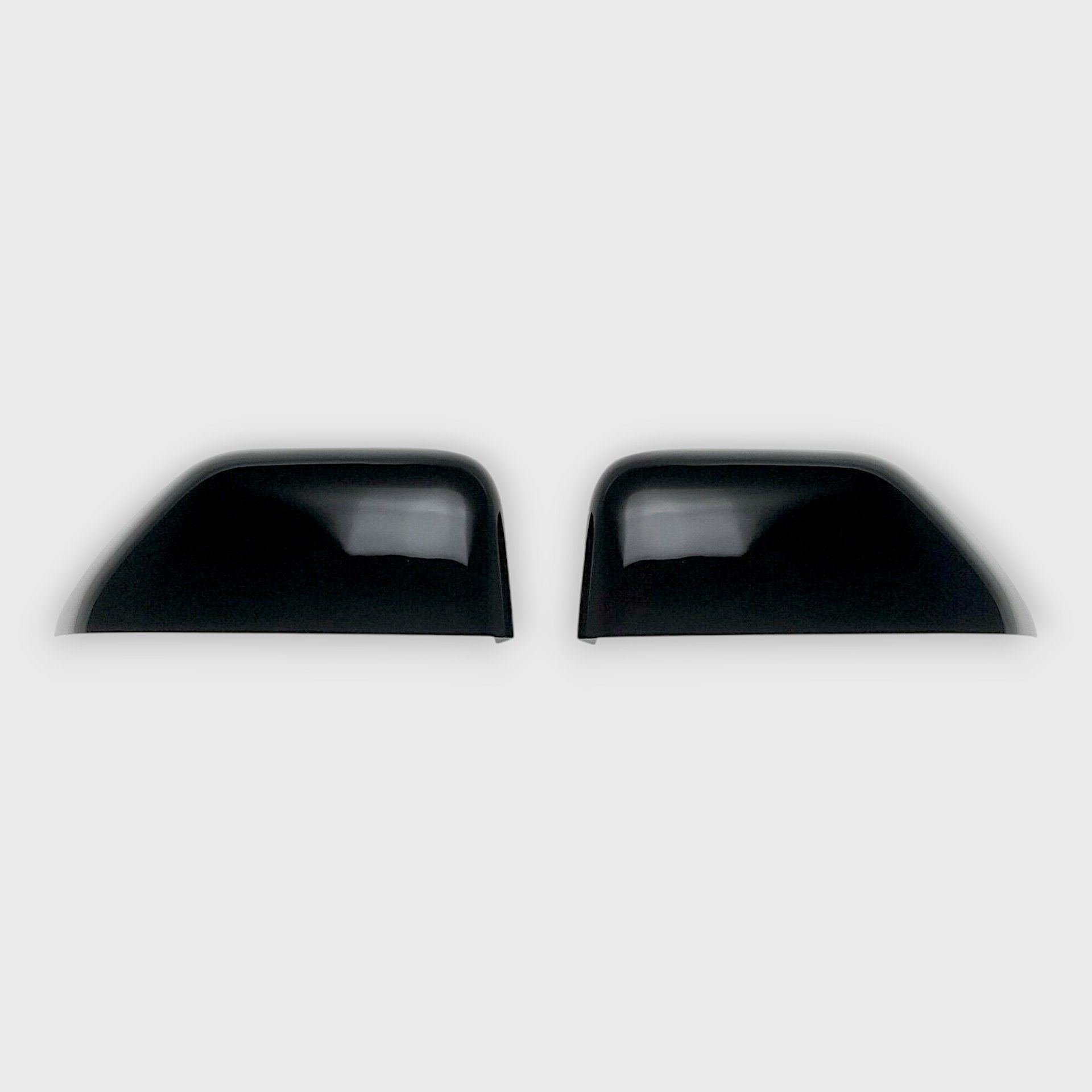 17-26 Ford F-250 Super Duty/F-350 Super Duty 2 Piece Top Gloss Black Tape-on Mirror Cover