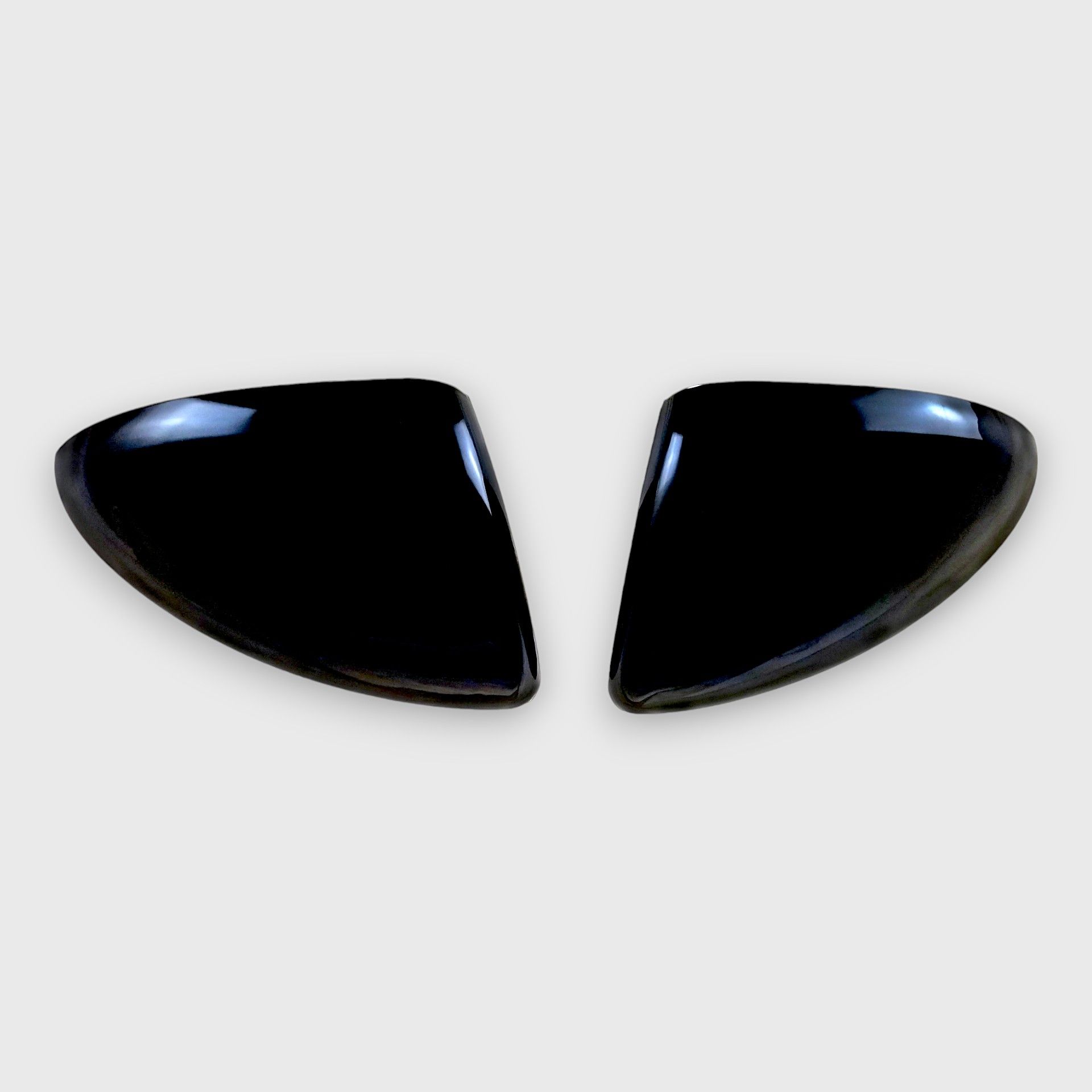 16-19 Chevrolet Cruze 2 Piece W/ or W/O Turn Signal Top Gloss Black Tape-on Mirror Cover