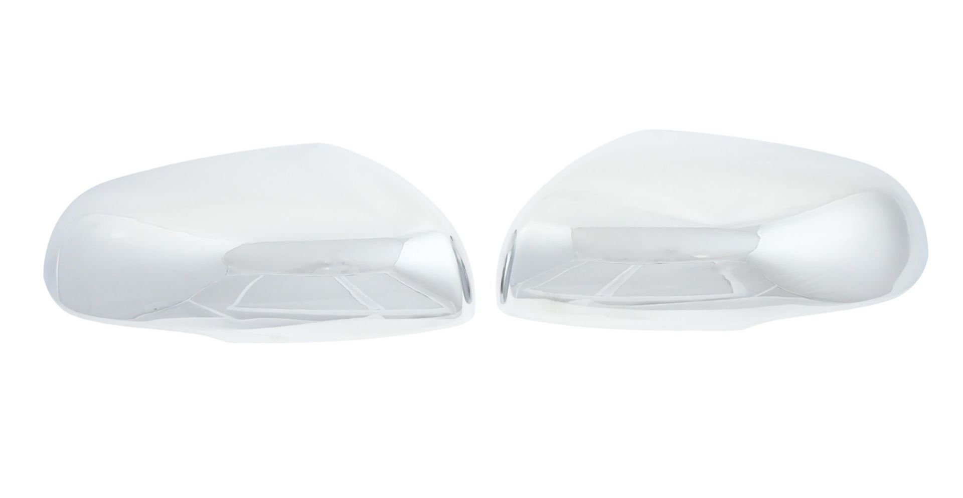 16-22 Honda Pilot, 17-26 Honda Ridgeline, 19-26 Honda Passport 2 Piece With Turn Signal Chrome Tape-on Mirror Cover