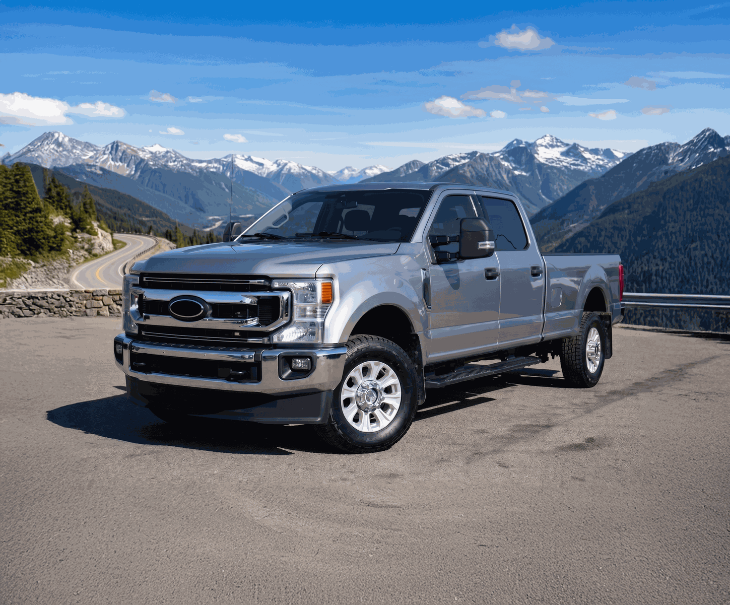 Ford F-350 Super Duty XLT (2020-2022) ABS6510BLK DH6245BLK MC6262BLK SM6103BLK SM6105BLK Before
