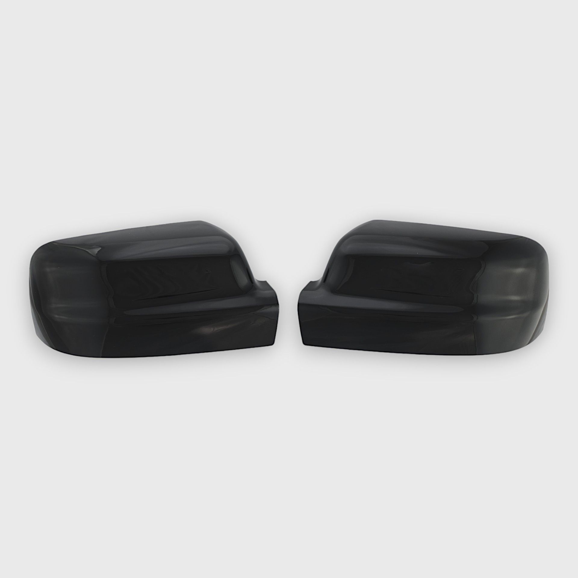 19-26 Ram 1500 (Not for Classic) 2 Piece No Turn Signal Top Gloss Black Tape-on Mirror Cover