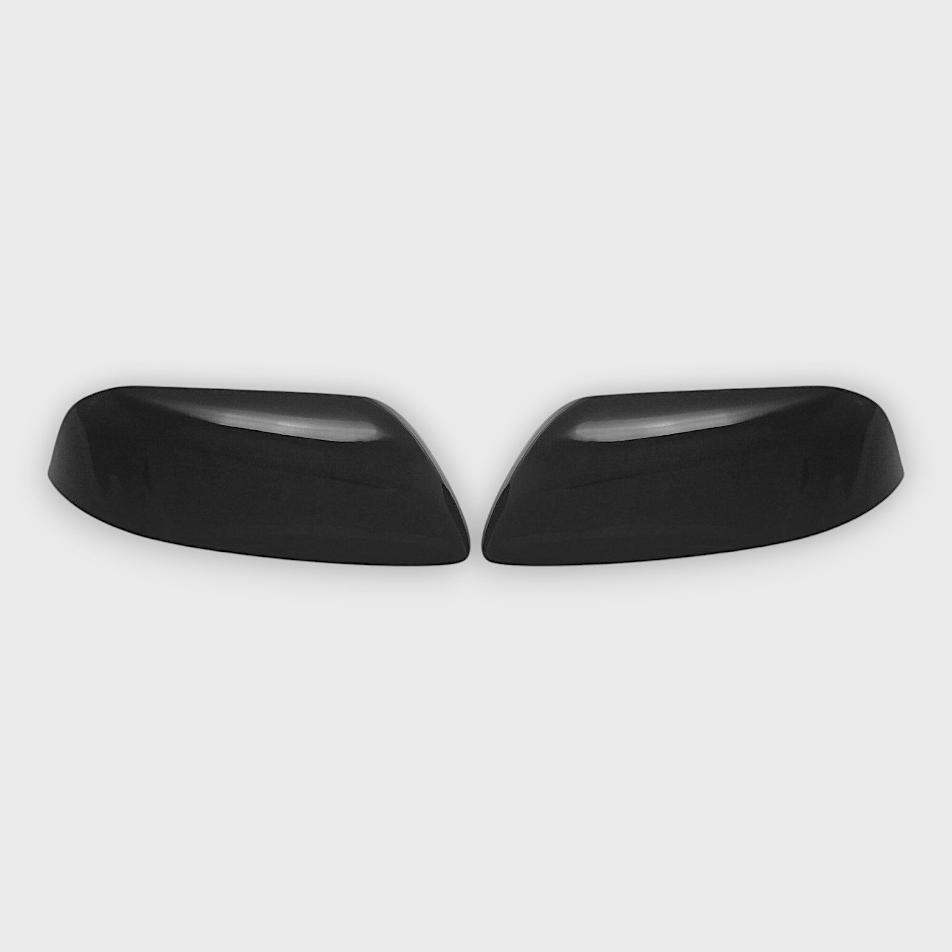 16-19 Ford Explorer 2 Piece Top Gloss Black Tape-on Mirror Cover