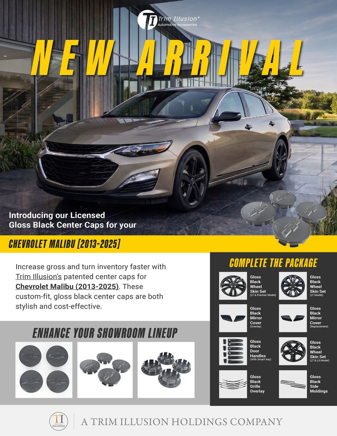 CCAP6804BLK (Chevrolet Malibu) New Arrival Flyer