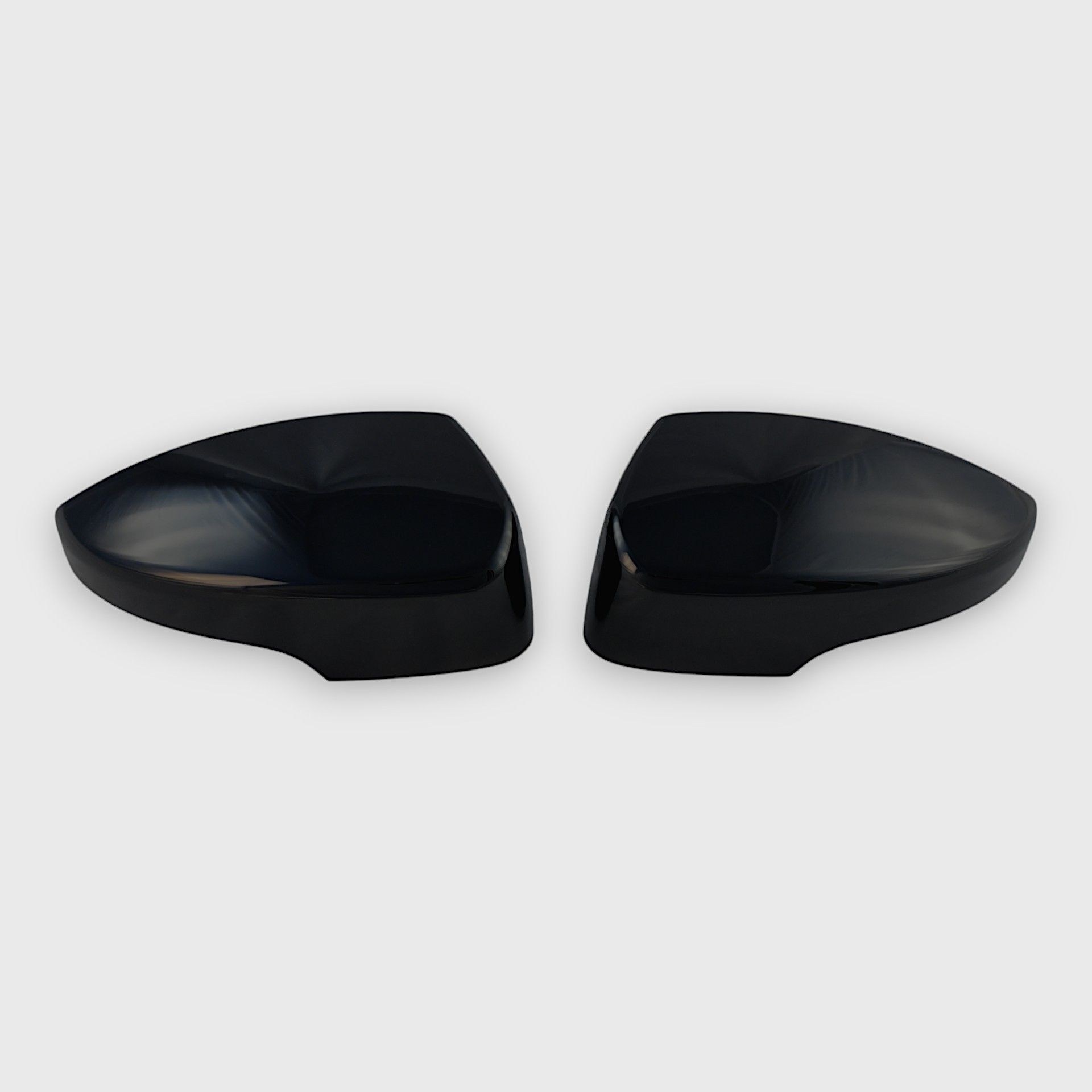 18-22 Ford EcoSport 2 Piece With Turn Signal Gloss Black Tape-on Mirror Cover