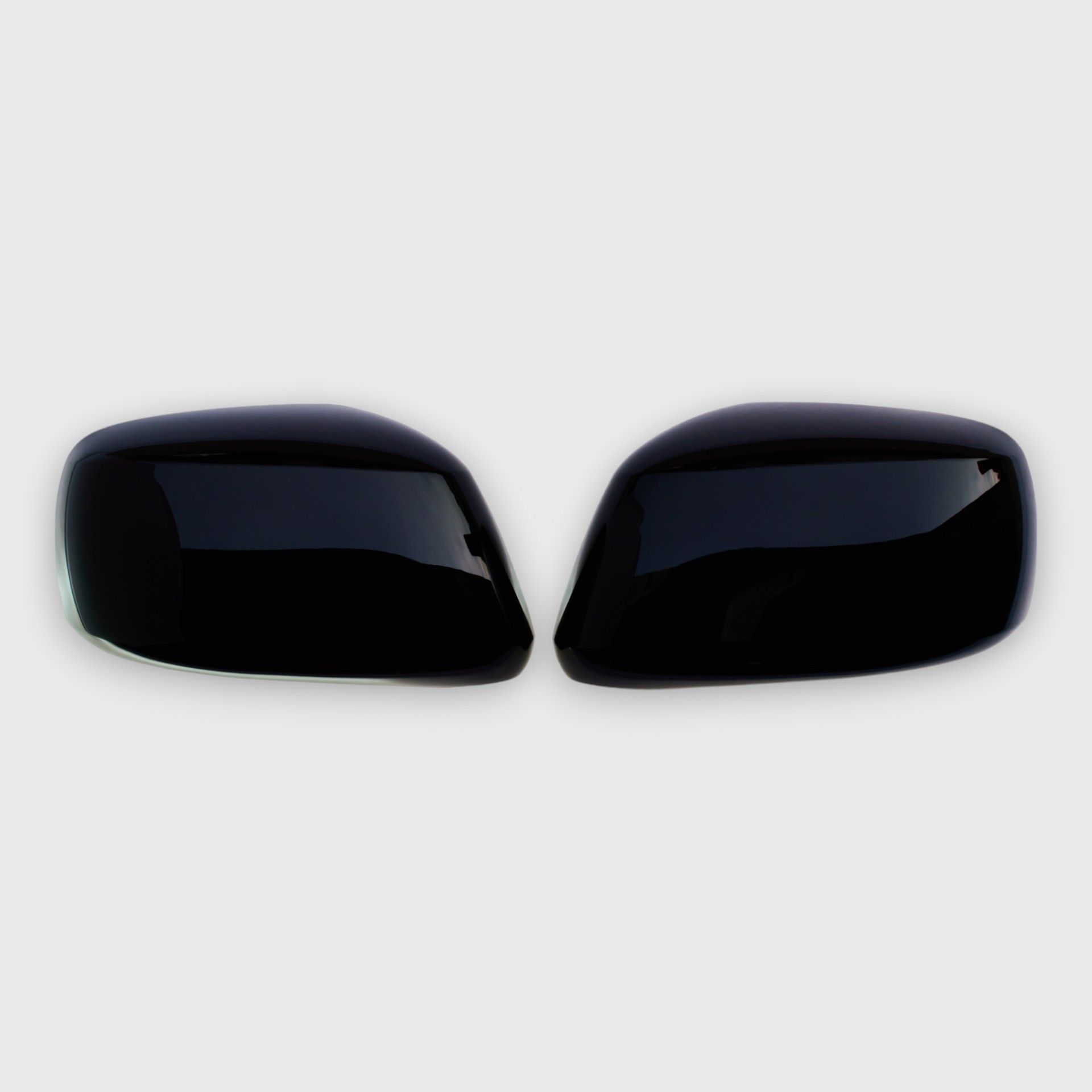 05-15 Nissan Xterra, 05-12 Nissan Pathfinder, 05-21 Nissan Frontier 2 Piece Full Gloss Black Tape-on Mirror Cover