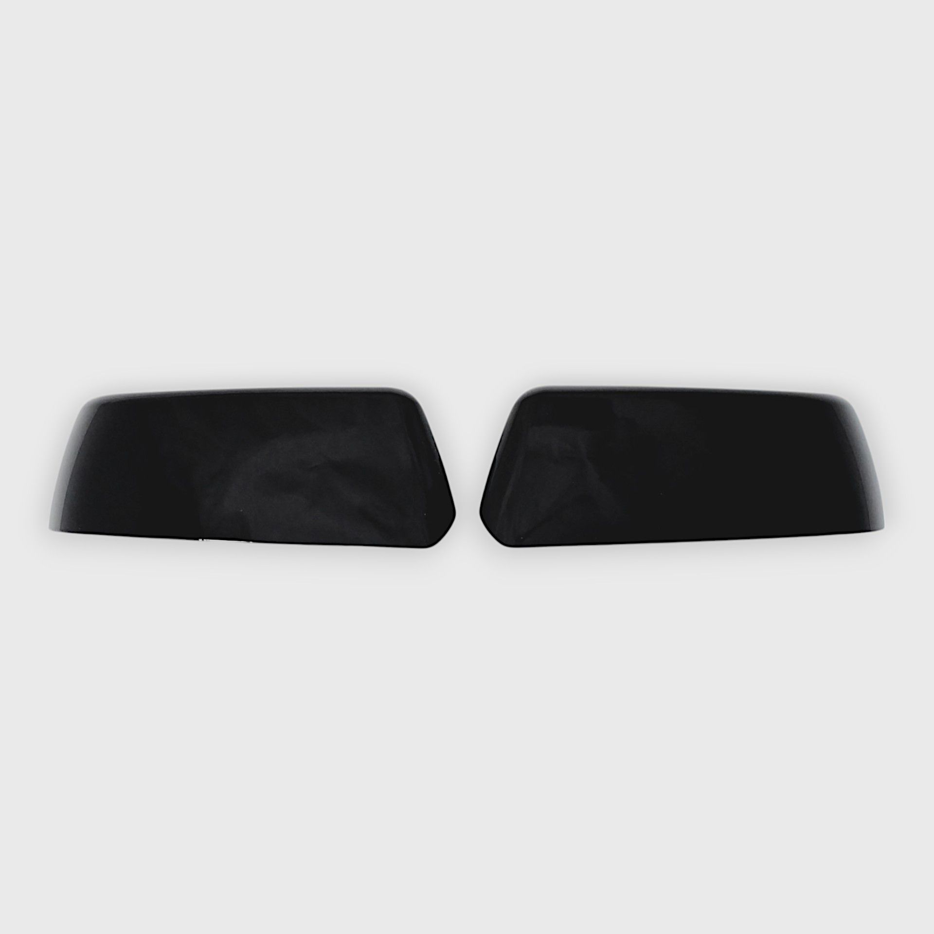 15-20 Chevrolet Tahoe/Suburban, 15-20 GMC Yukon/Yukon XL 2 Piece No Turn Signal Top Gloss Black Replacement Mirror Cover