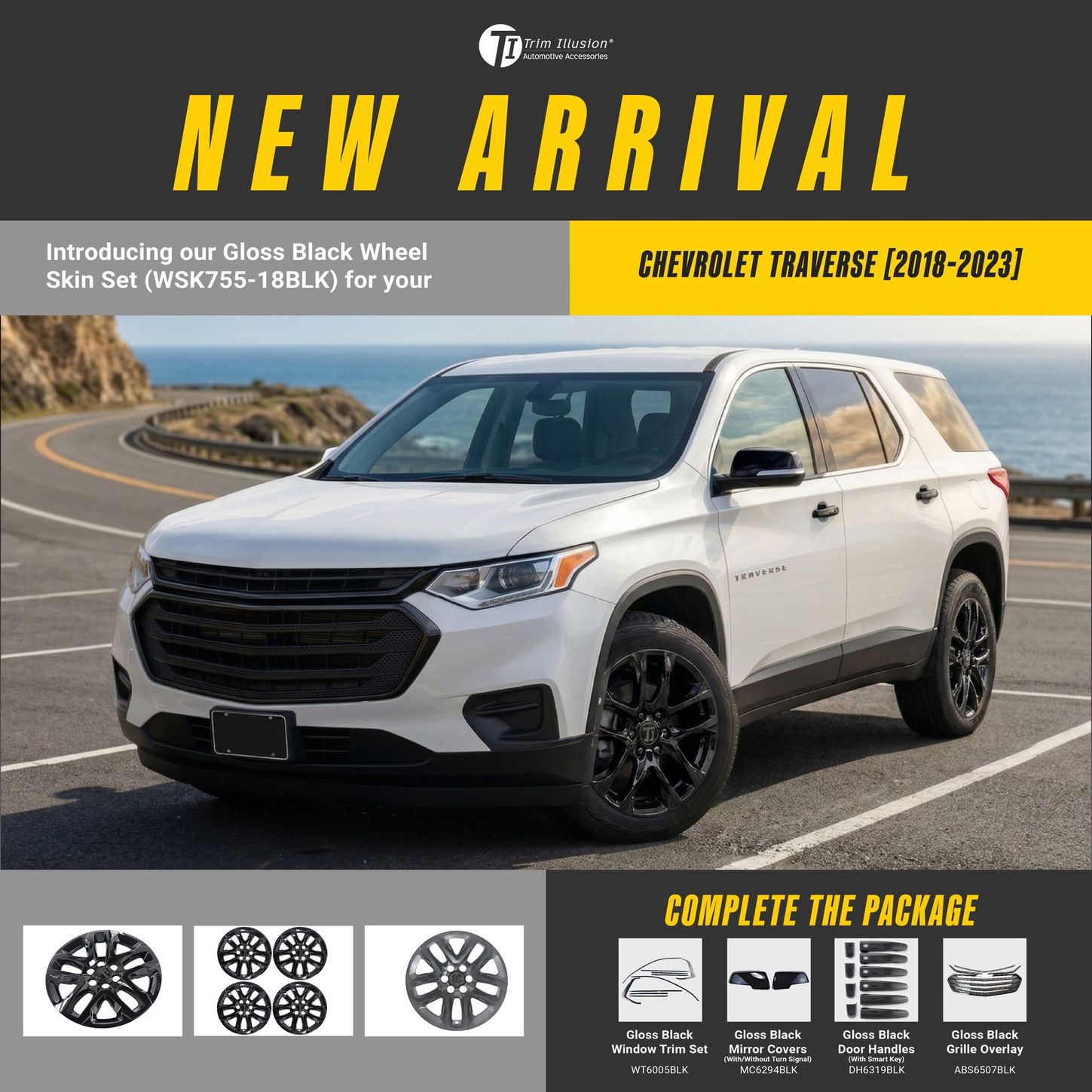 WSK755-18BLK (Chevrolet Traverse 20-21)