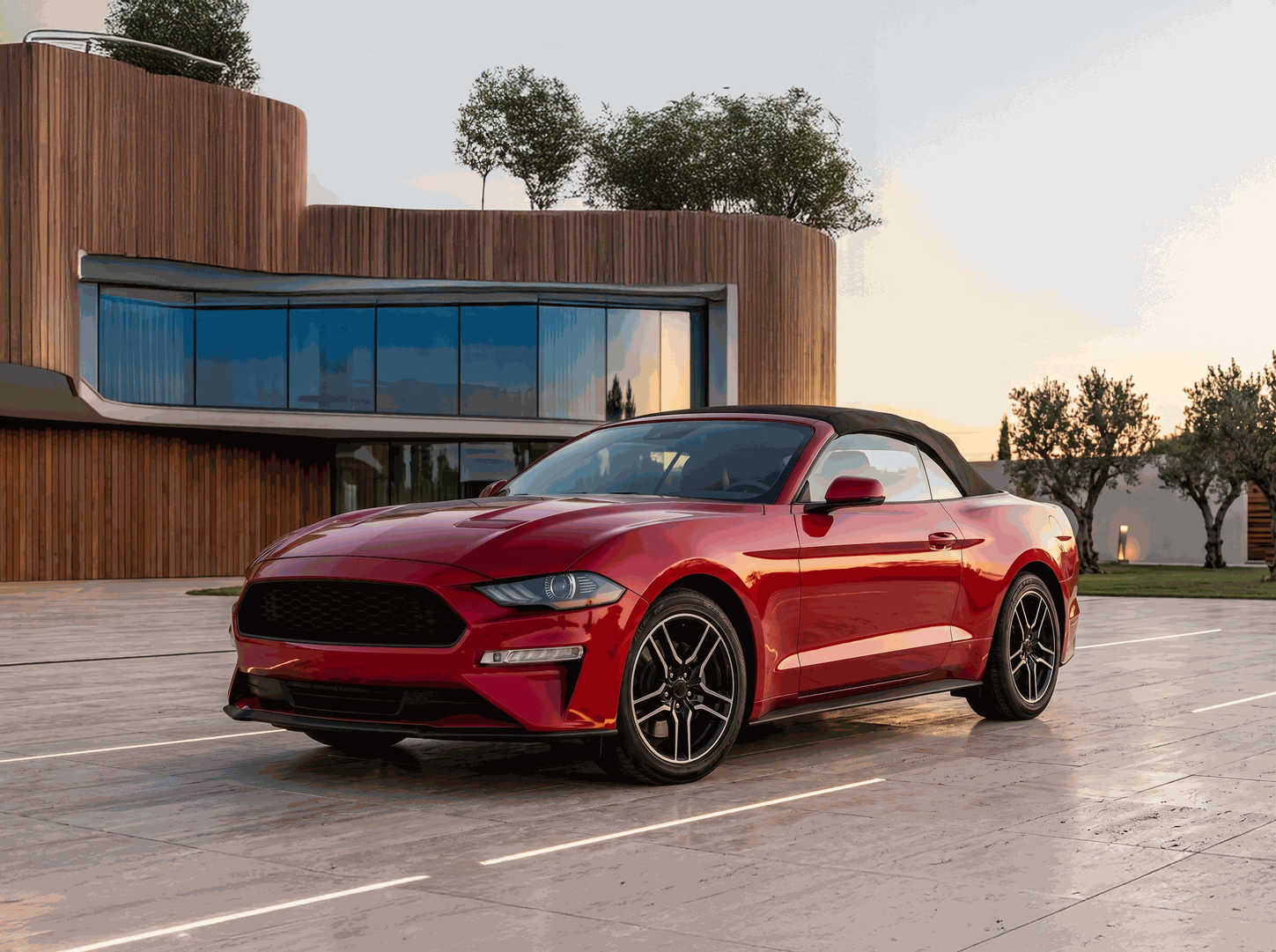 Ford Mustang (2024-2026) DH6338BLK MC6274BLK Before
