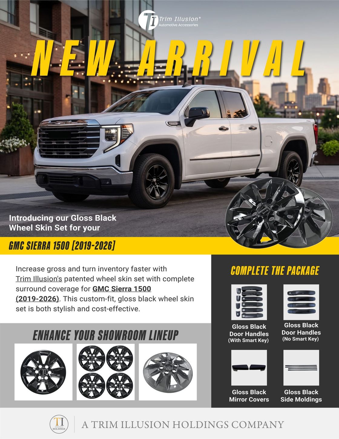 WSK729-17BLK (GMC Sierra 1500) New Arrival Flyer