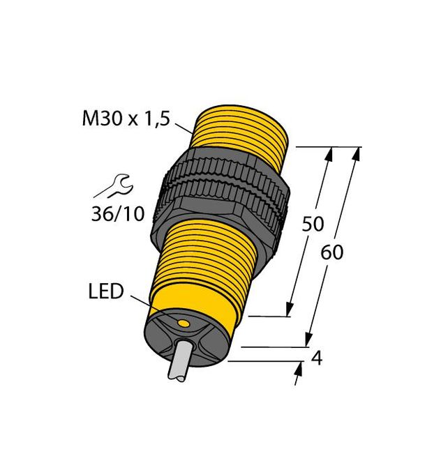 Turck NI15-S30-VP4X/S100 – <p>15141 - FERRITE, BARREL, DC