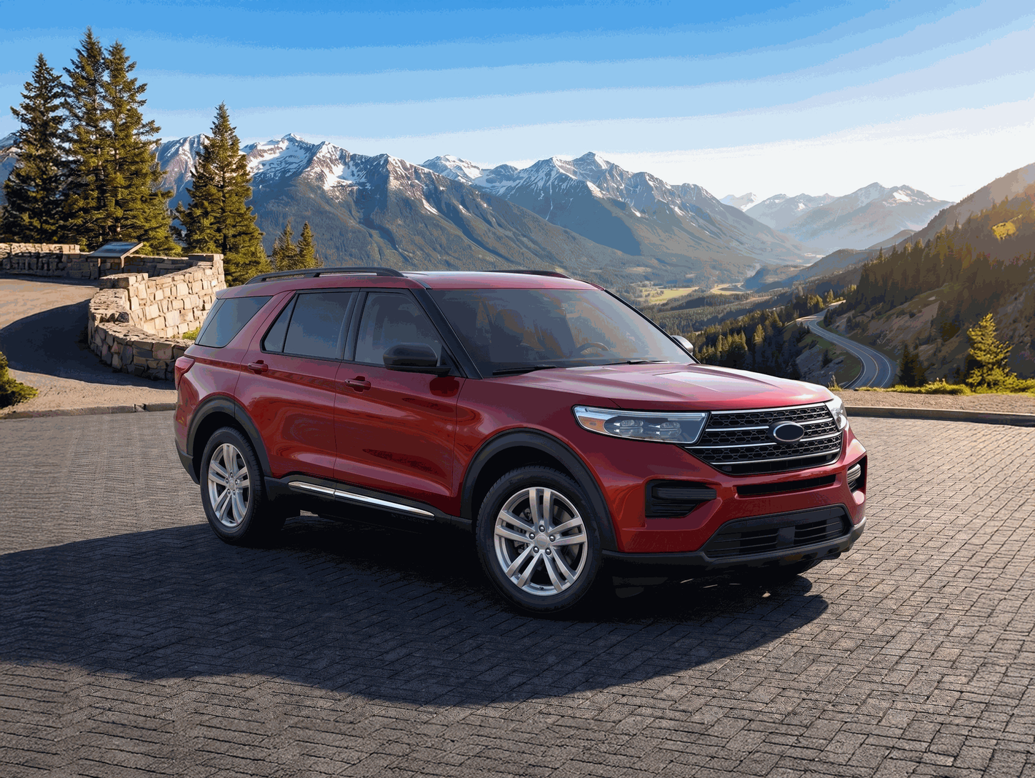 Ford Explorer (2020-2024) ABS6505BLK DH6309BLK MC6313BLK SM6104BLK Before