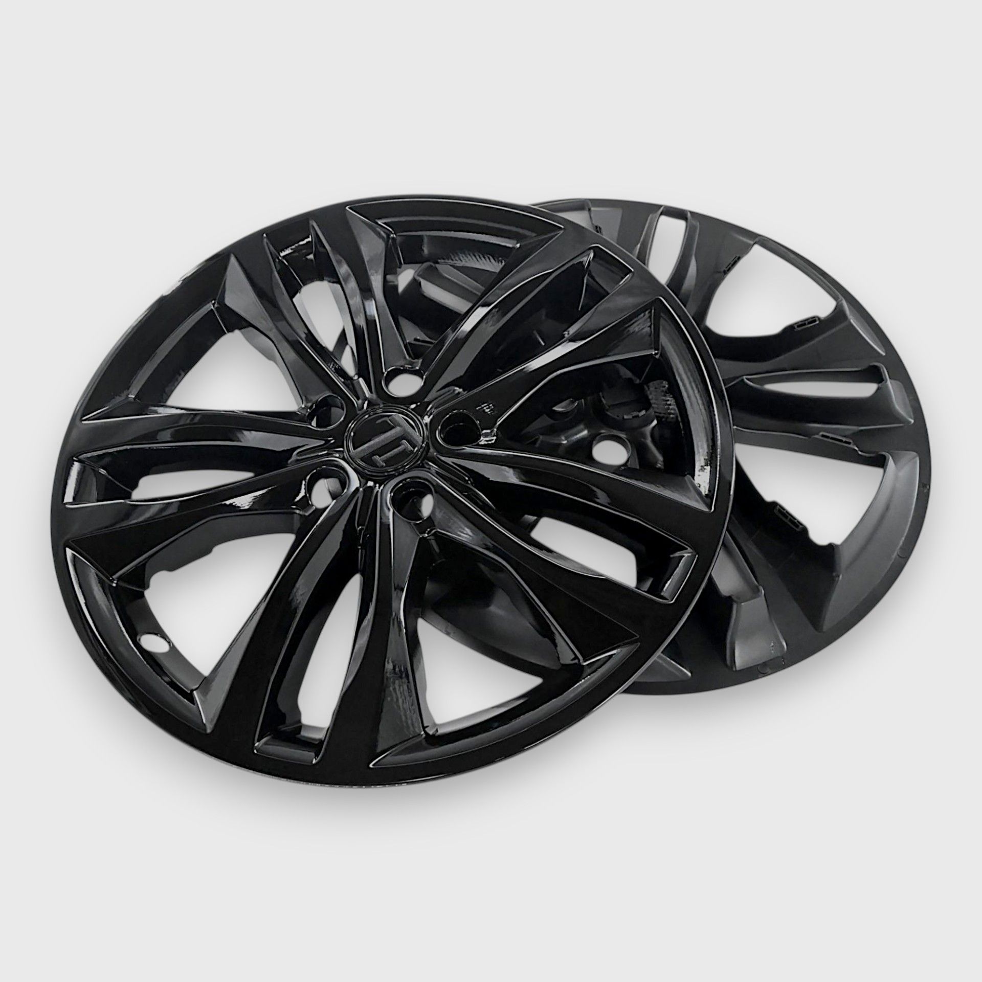19-25 Chevrolet Malibu 8 Piece Gloss Black Snap-on Wheel Skin Set