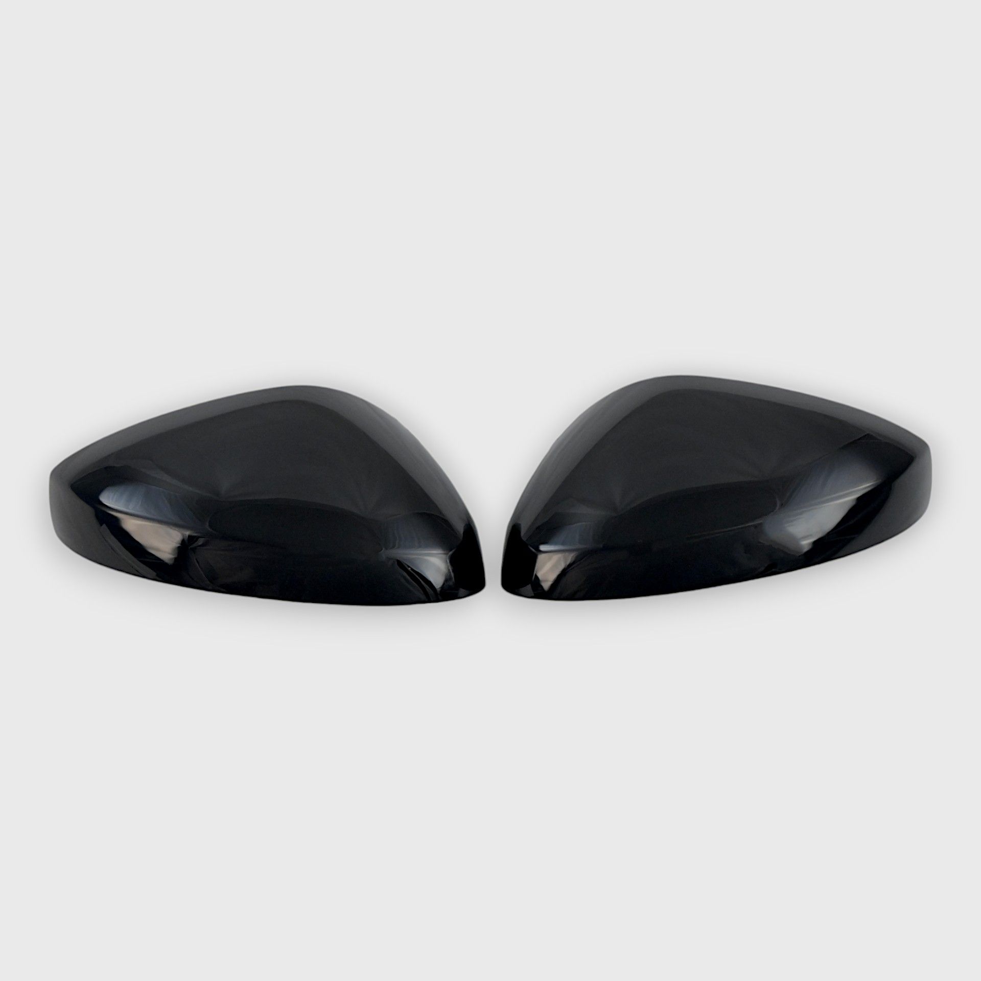 22-26 Honda Civic 2 Piece (No Turn Signal) Top Gloss Black Tape-on Mirror Cover