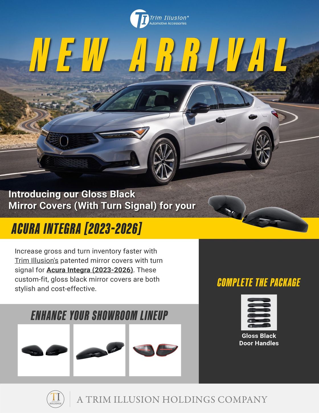 MC6396BLK (Acura Integra) New Arrival Flyer